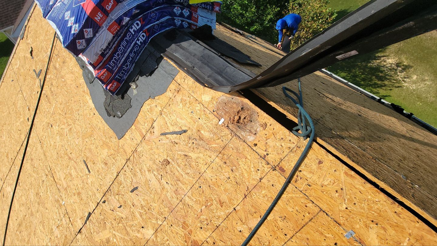 Roof Installation using GAF Timberline HDZ by ExteriorPros