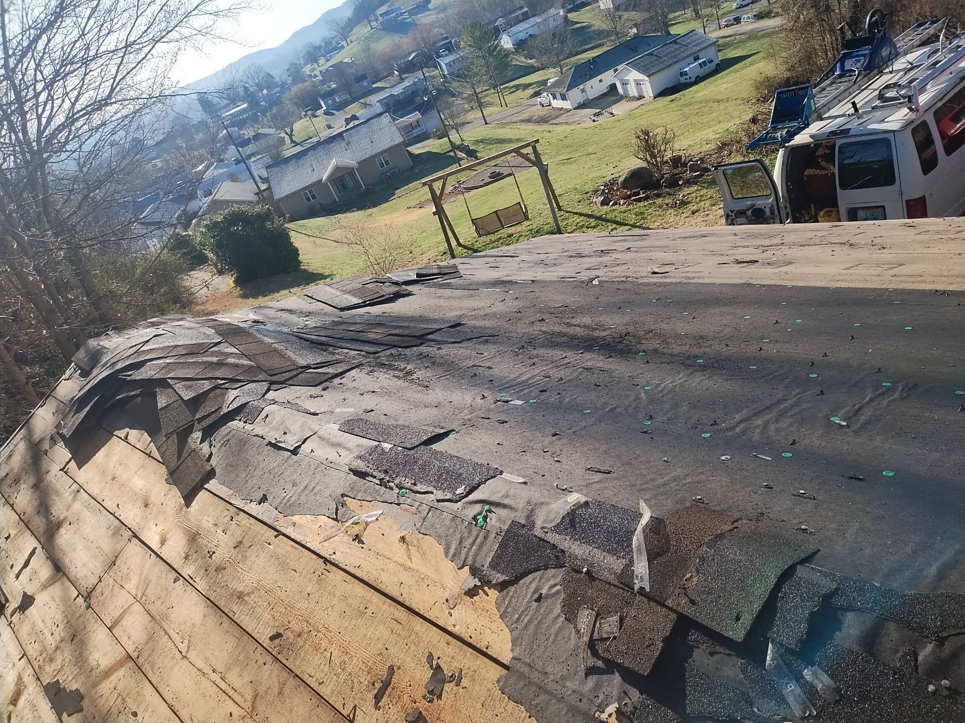Residential Roofing Installation using Performance Shingles by Mr. Roofer