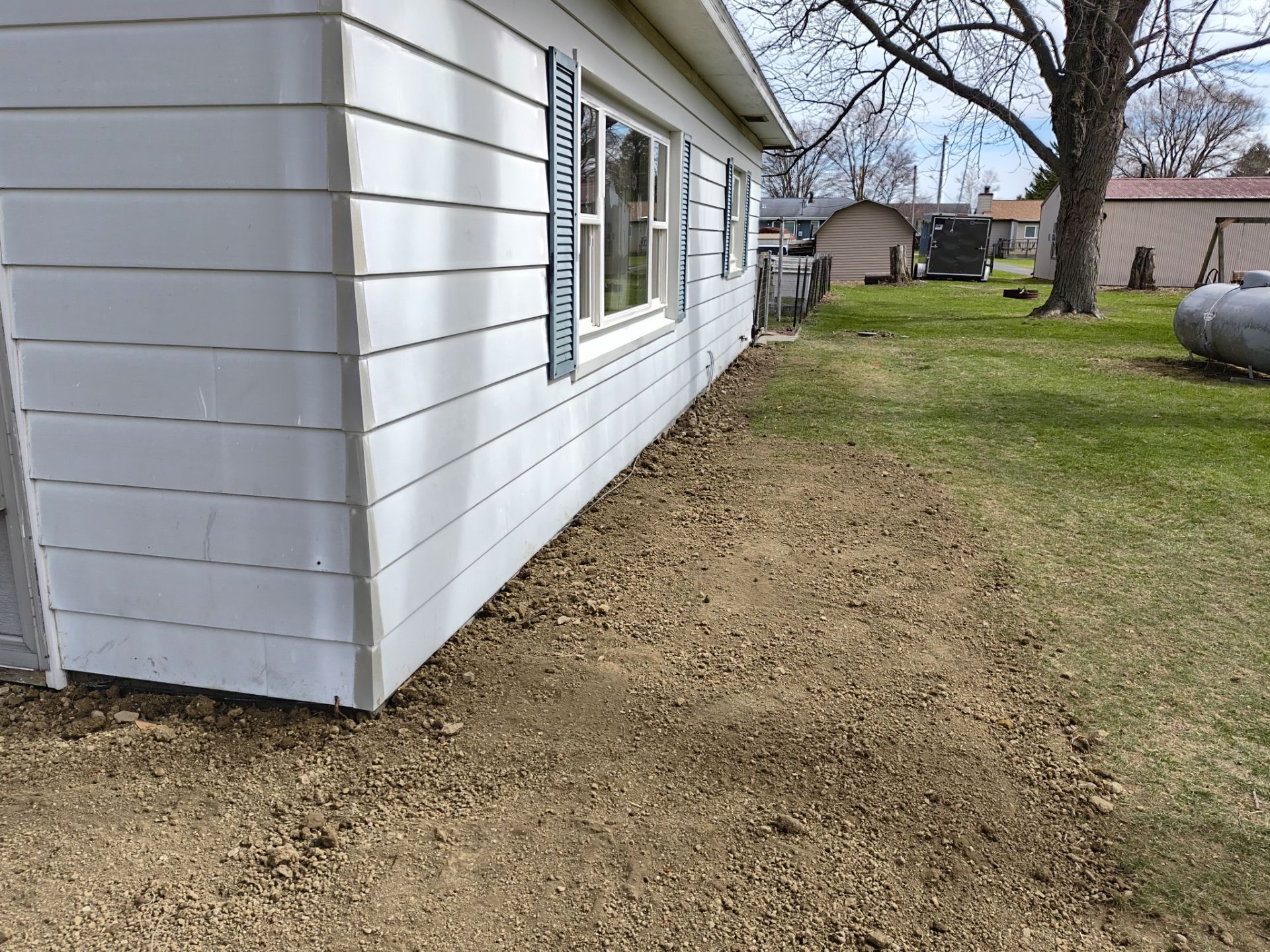 Helical Piers & Parge Coating by Toledo Basement Repair 