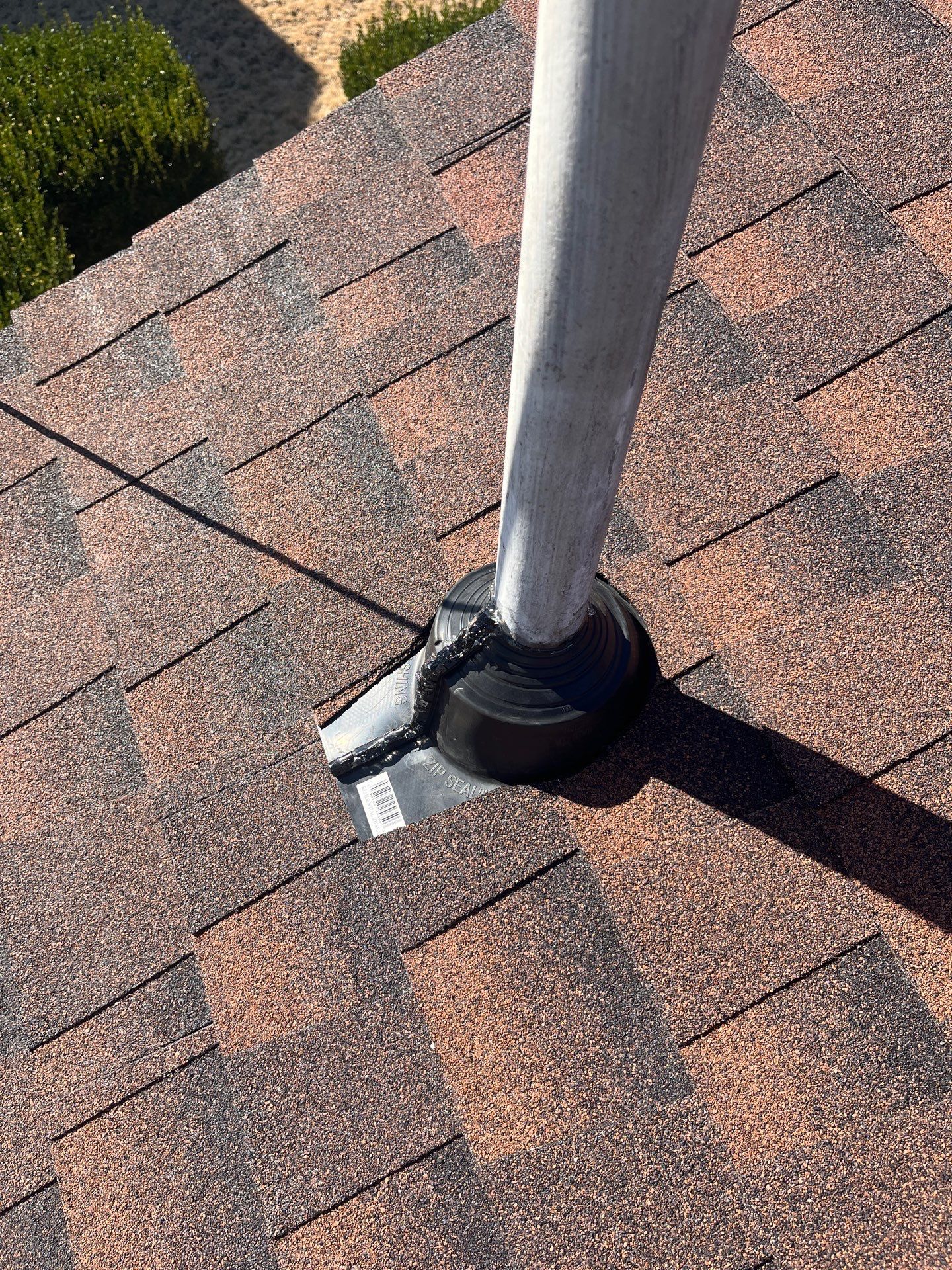 Residential Roof Replacement With GAF Architectural Shingles in Hot Springs by Temple Roofing and Exteriors