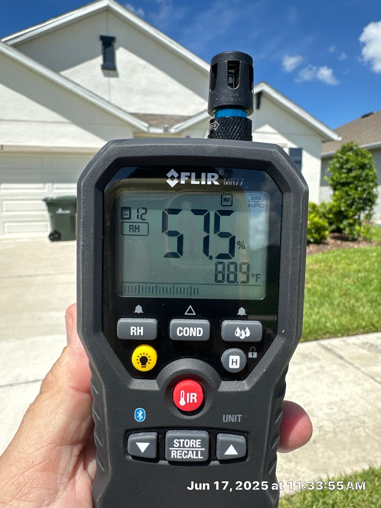 Moisture intrusion inspection with air quality testing by Building performance Solutions LLC