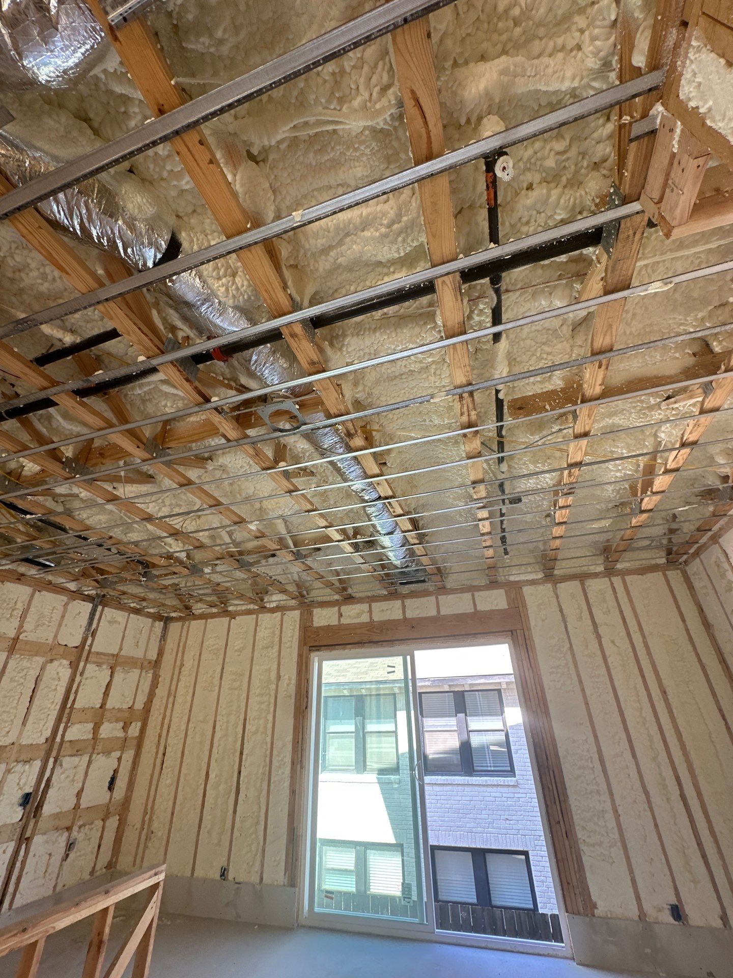 🏢 Full Foam Envelope on This Dallas Multi-Family Build by Apex Insulation Solutions