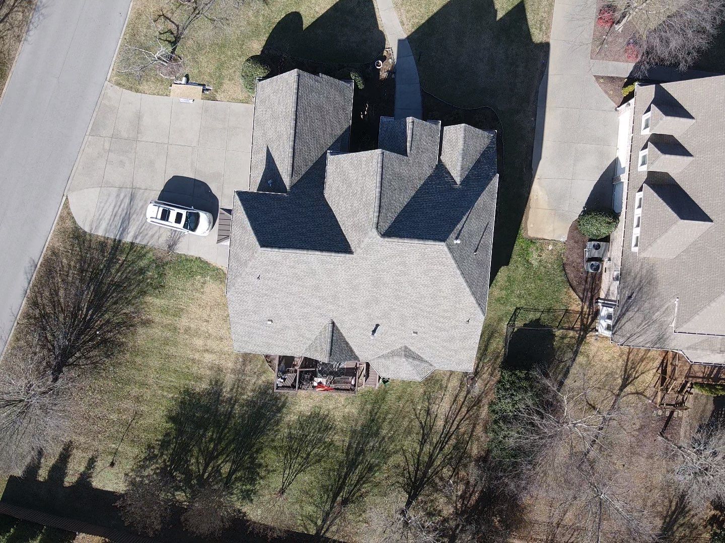 Residential Roofing Installation using GAF Timberline HDZ Weathered Wood Shingles by Undersun Roofing 
