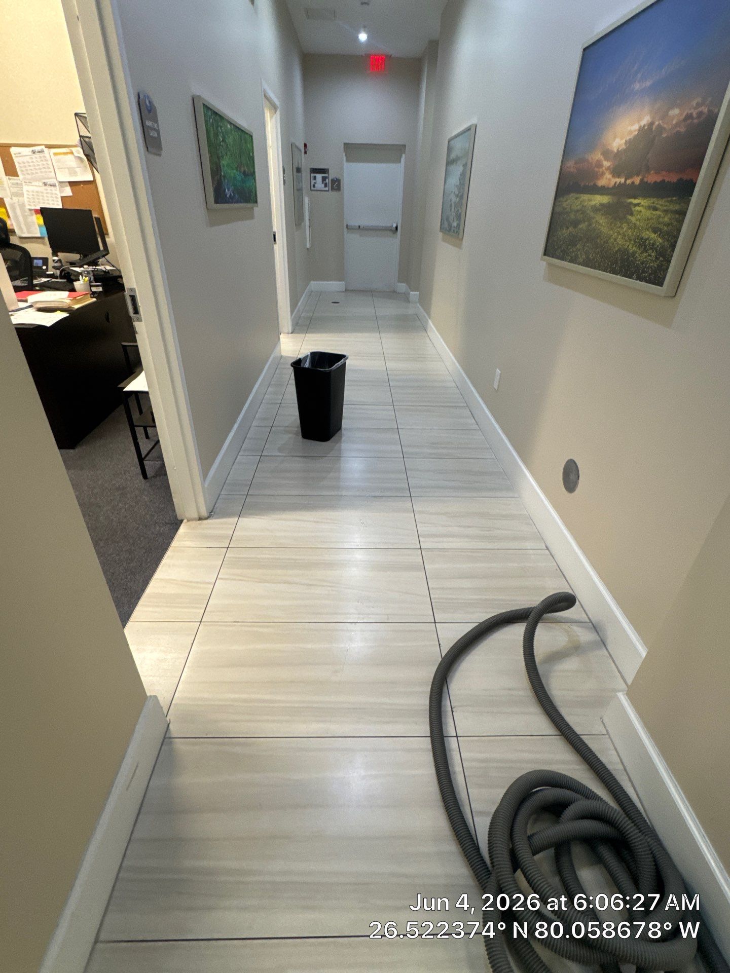 Commercial Water Damage Mitigation and Floor Drying in Boynton Beach by SuperClean