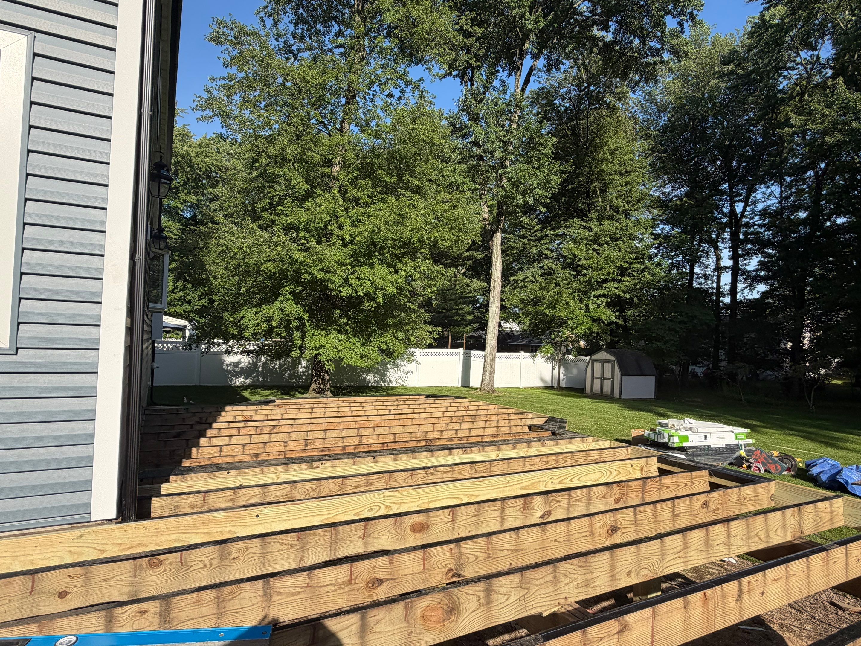 New deck in Morris Plains, New Jersey by deck guardian