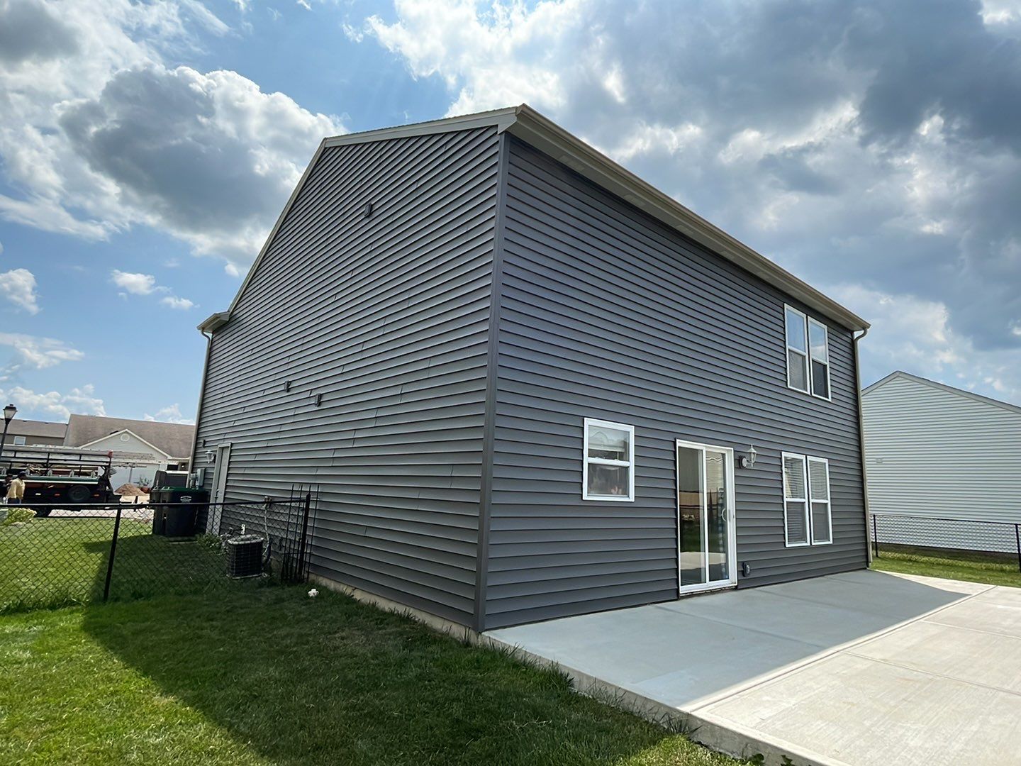 Project in New Whiteland by Moss Roofing