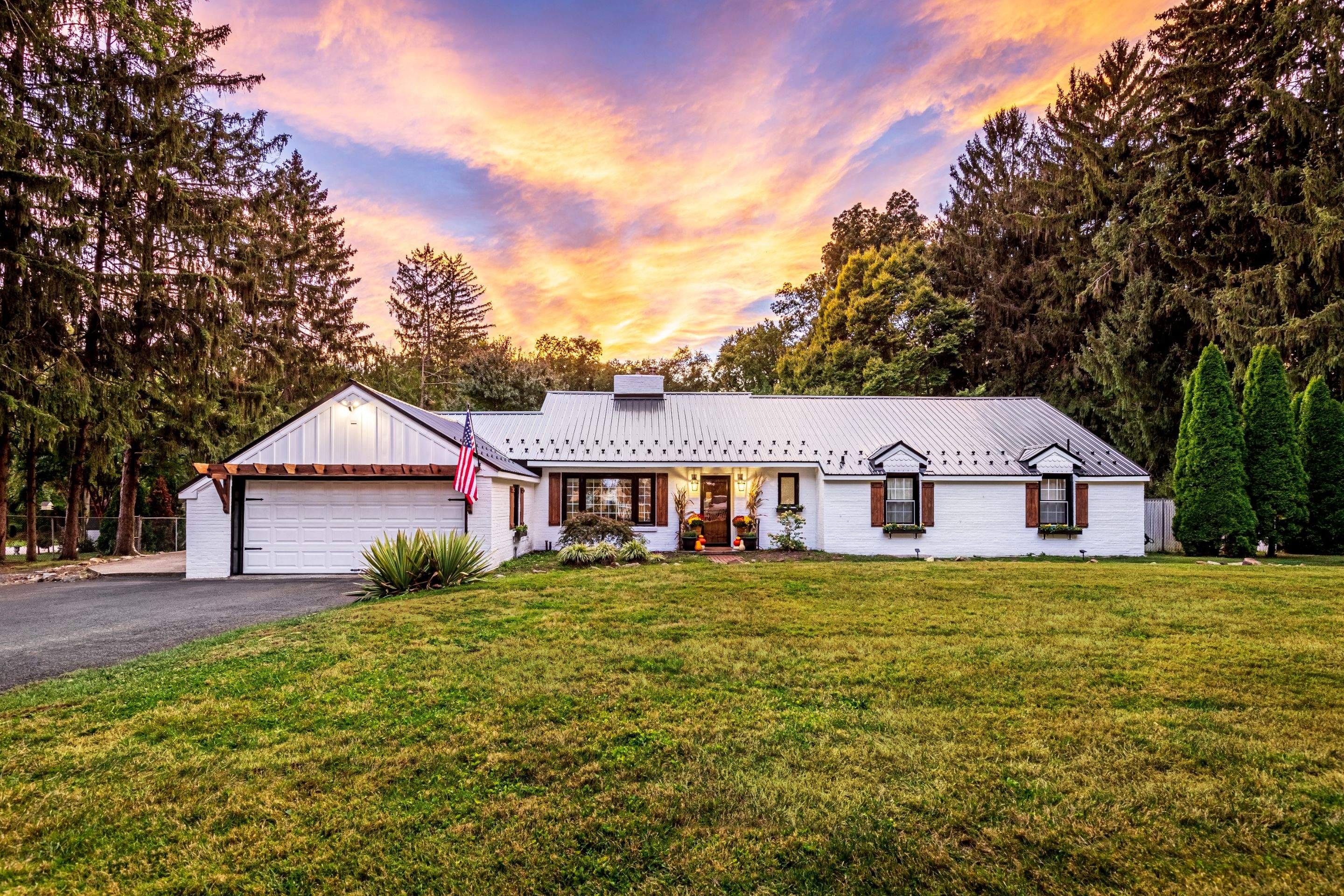 Metal Roof-black by Esh Builders