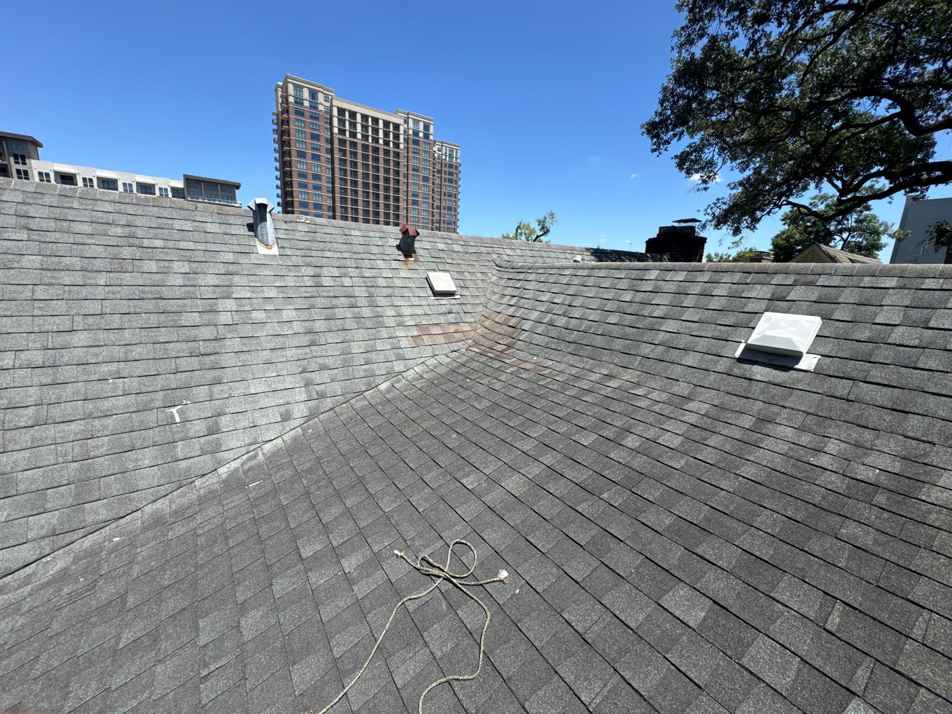 Project in Houston, TX by Associates Roofing Unlimited