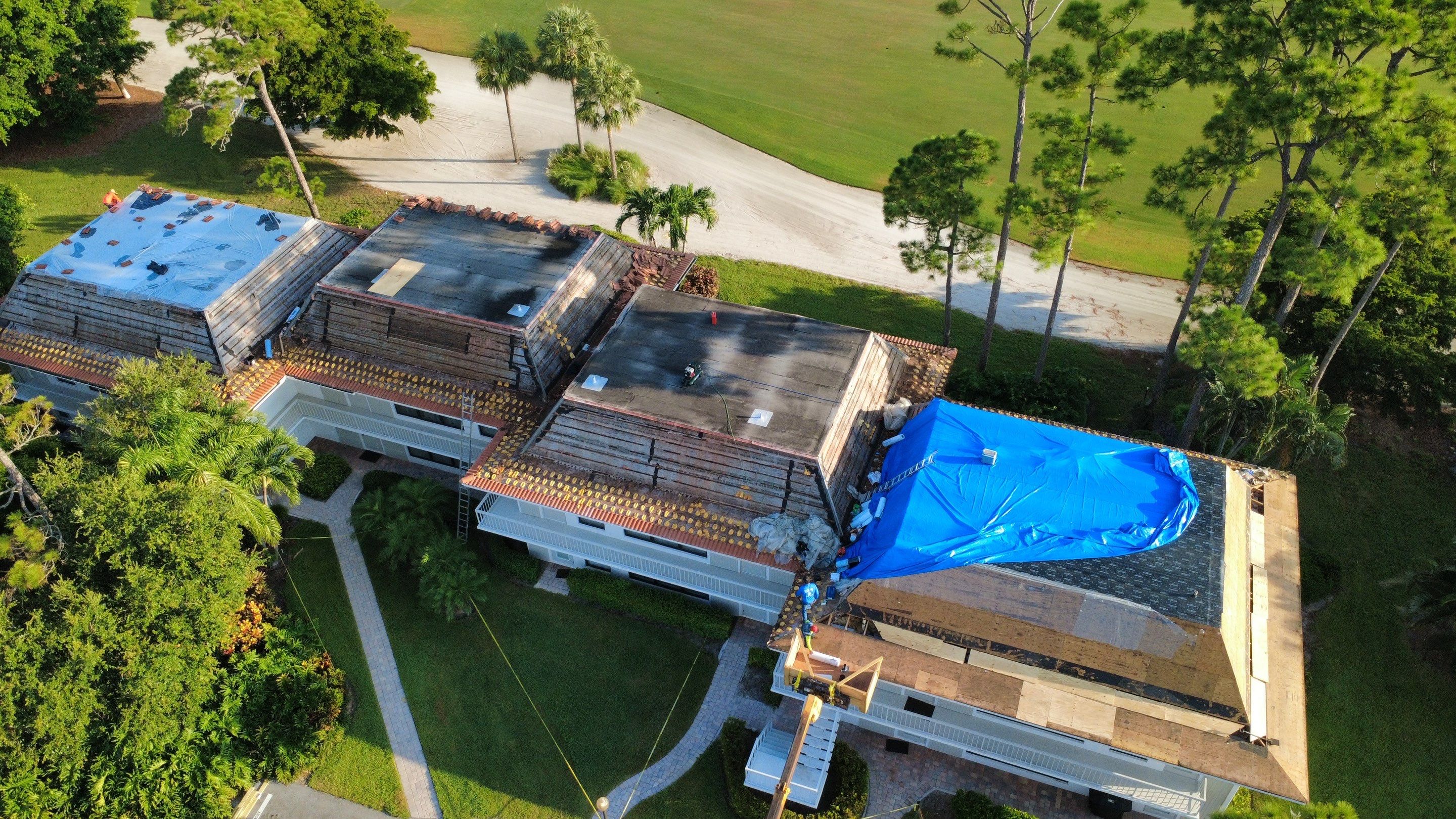 Residential Roofing Installation using Crown by BLUES BROTHERS ROOFING