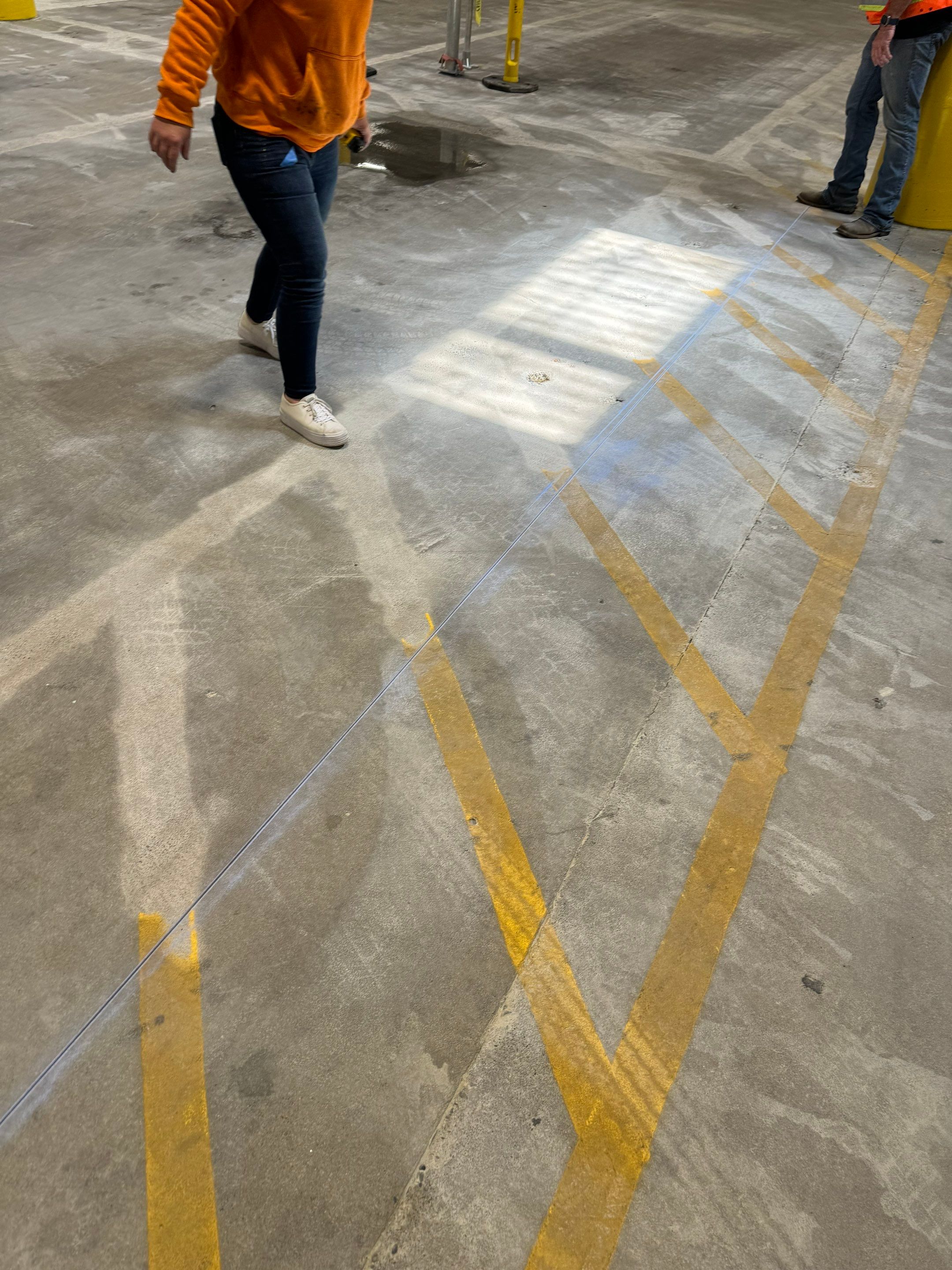USPS Asphalt Patch Repair, Indoor Parking Lot Sandblast, Outdoor Parking Lot Sealcoating & Indoor/Outdoor Parking Lot Striping  by Jireh Asphalt & Concrete Inc 