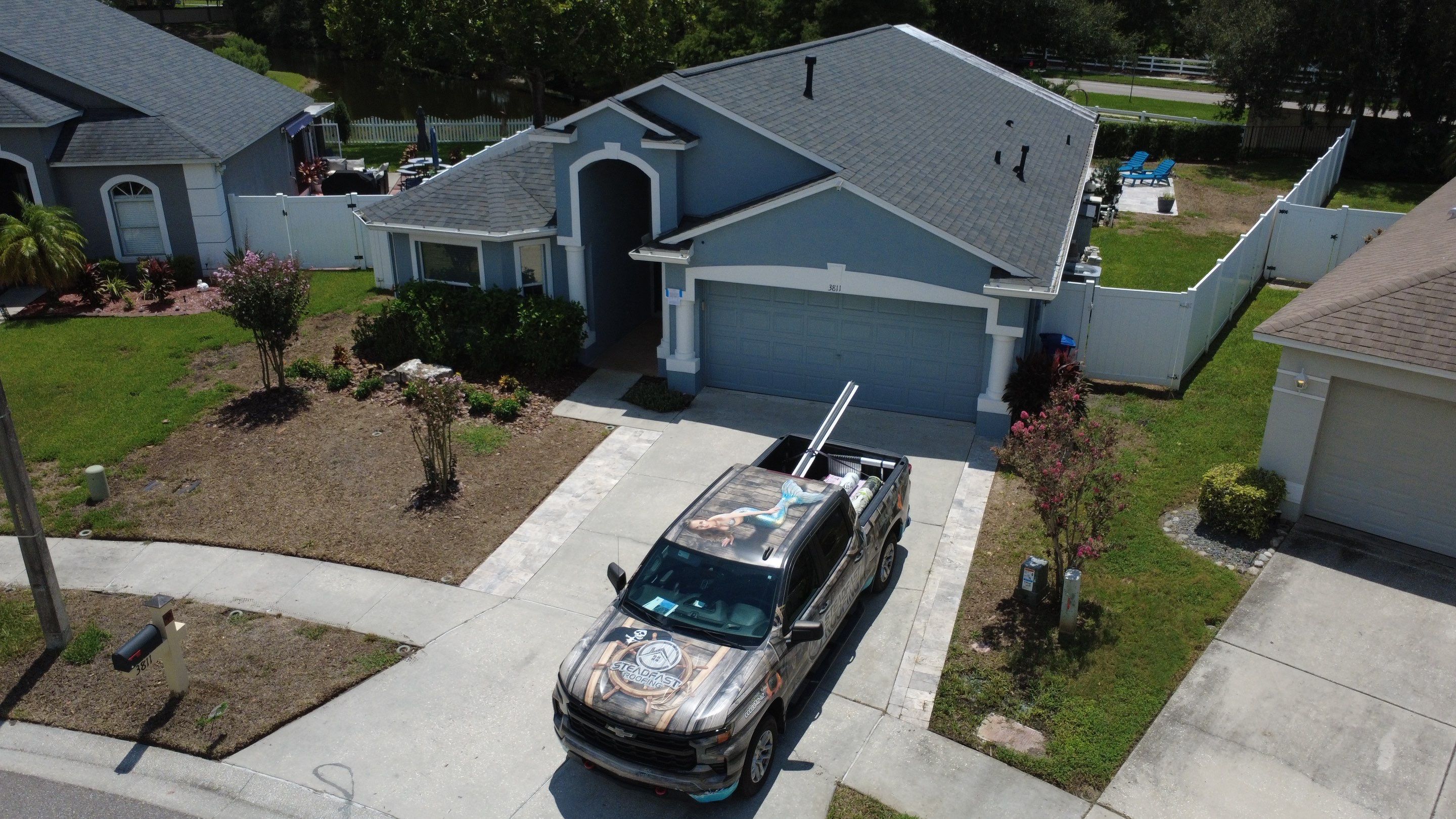 Roof Replacement in Land O' Lakes, FL by Steadfast Roofing