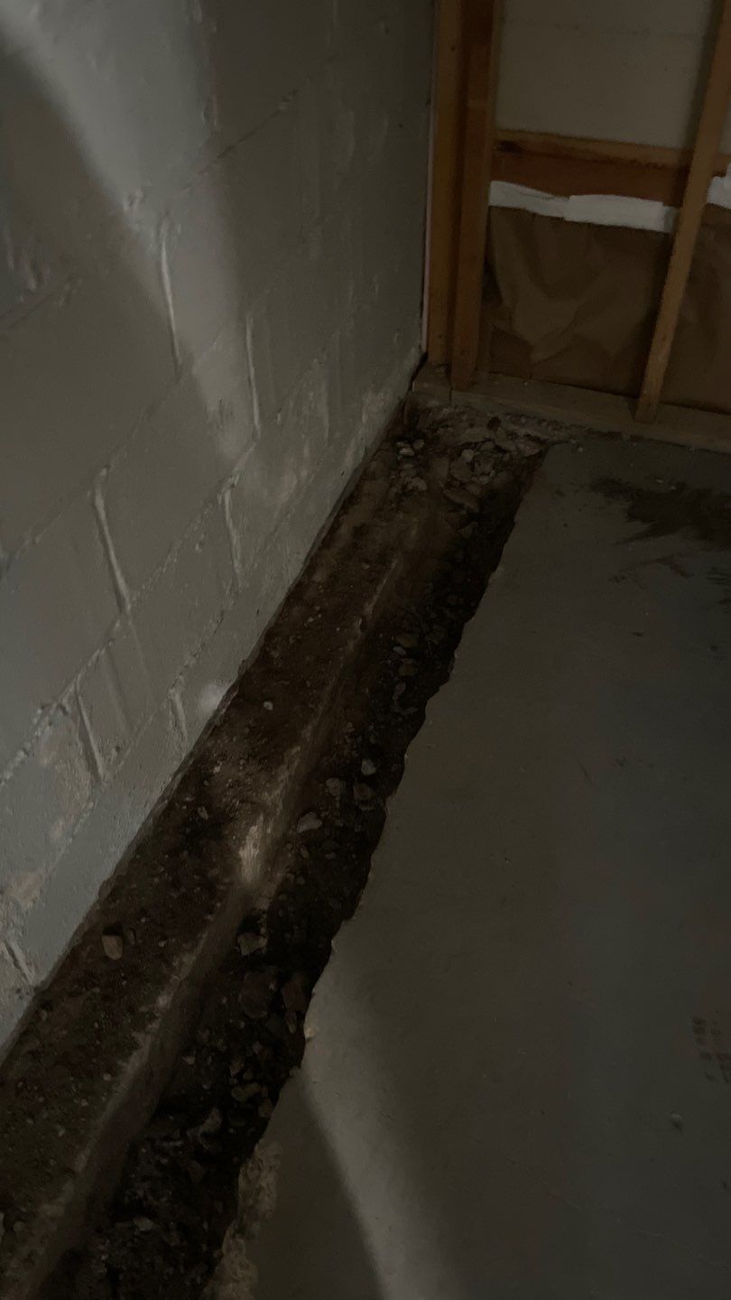 Basement Waterproofing for Kristi & Danny in St. Paul by Waterproofing Northeast