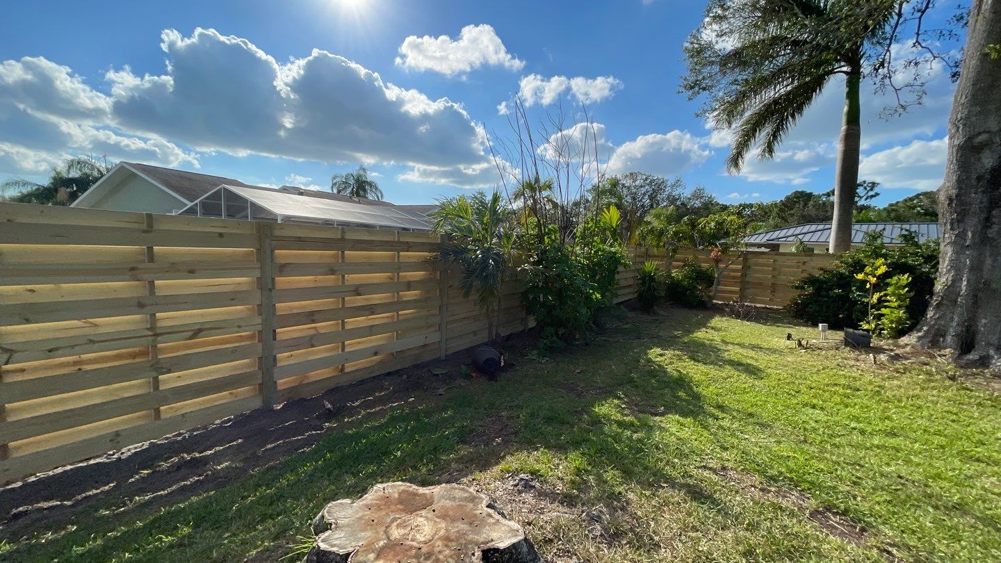 Wood Fence Installation using Shadowbox Wood Fence by Asap fence and gates, LLC