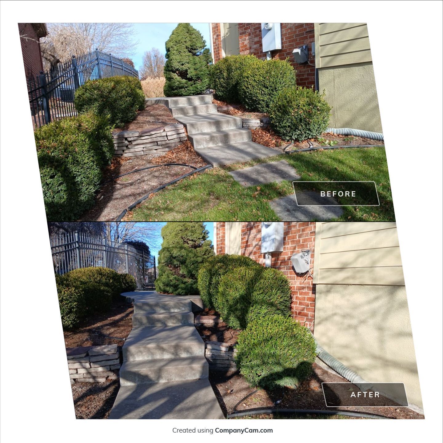 Project in Wichita by Four Star Lawn Care