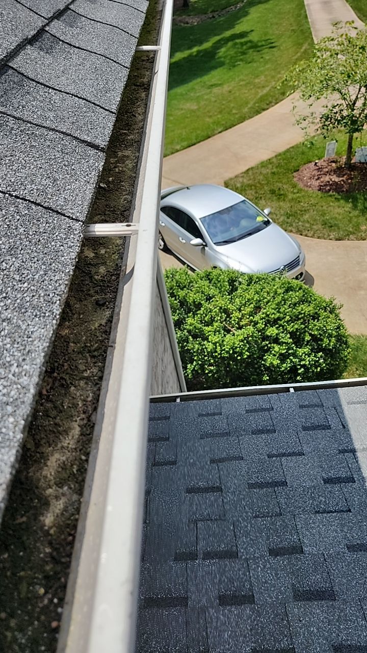 Gutter guard instalation  by Power Wash Masters LLC