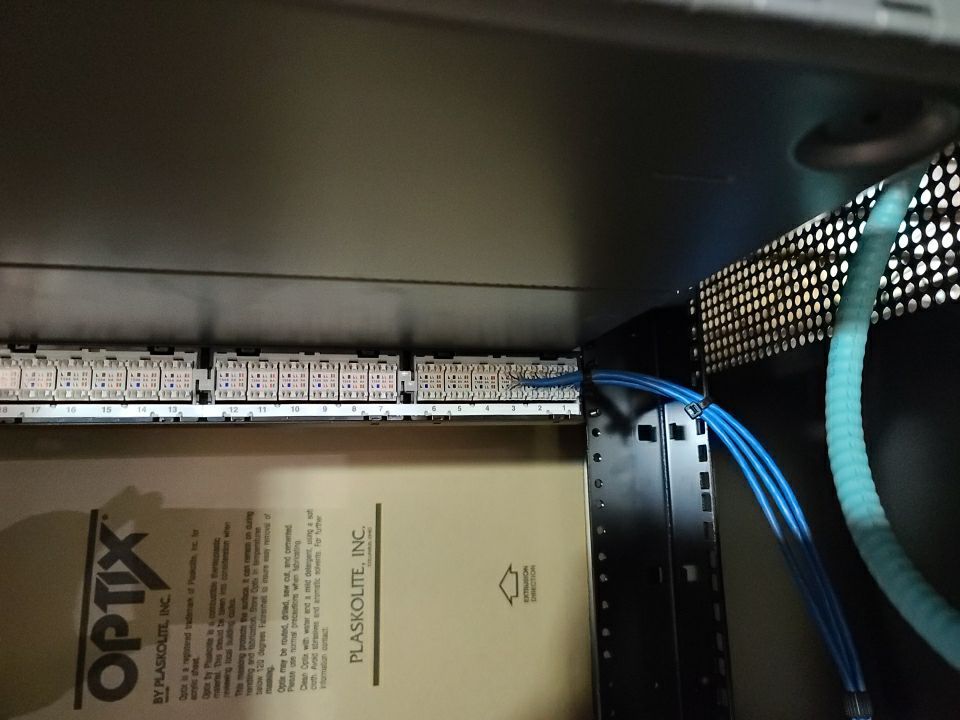 Structure Cable Installation using Cat 6 Cabling & Fiber  by Firmament Solutions