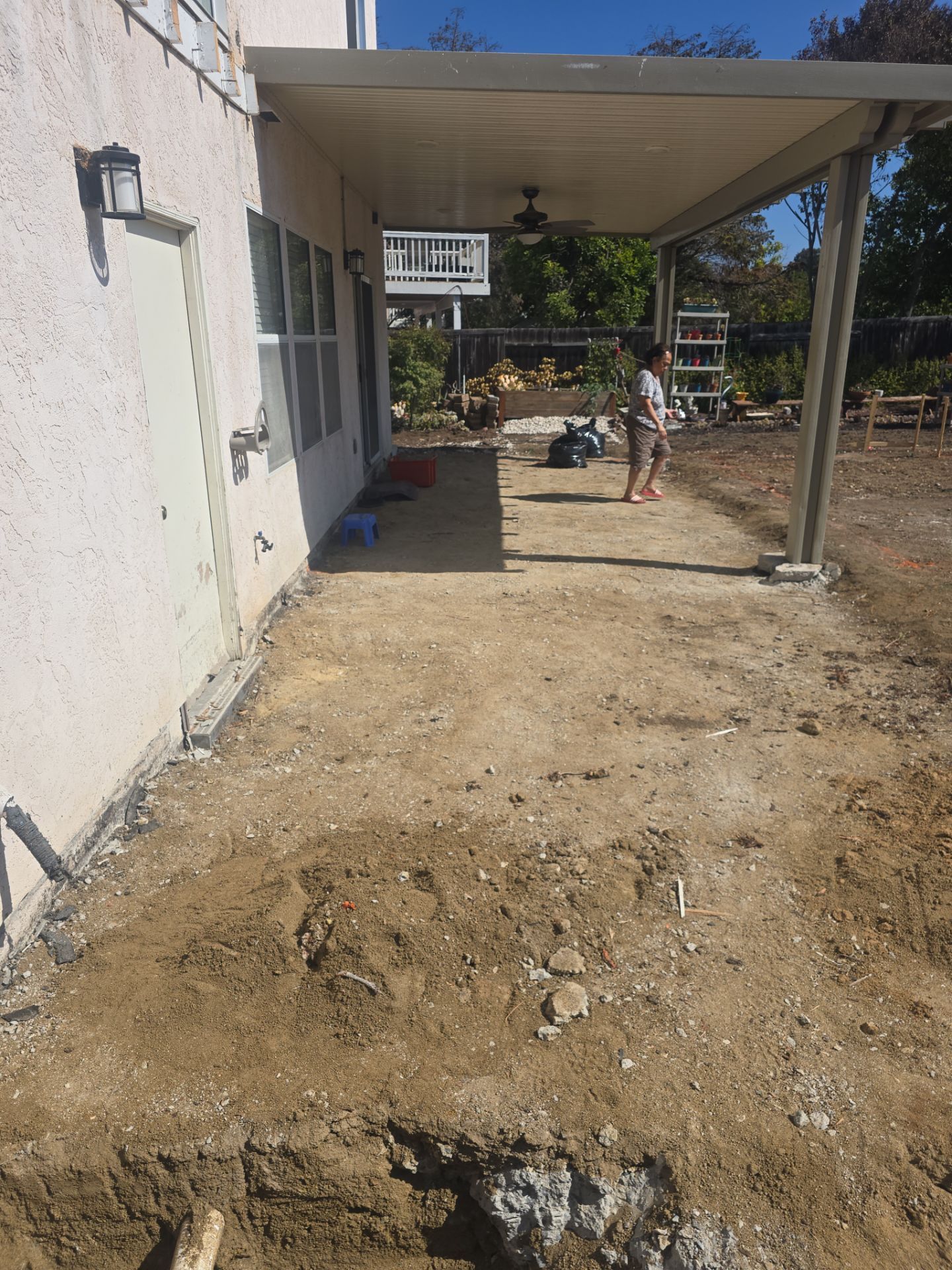 Outdoor New Plumbing Installation by Us Plumbing 
