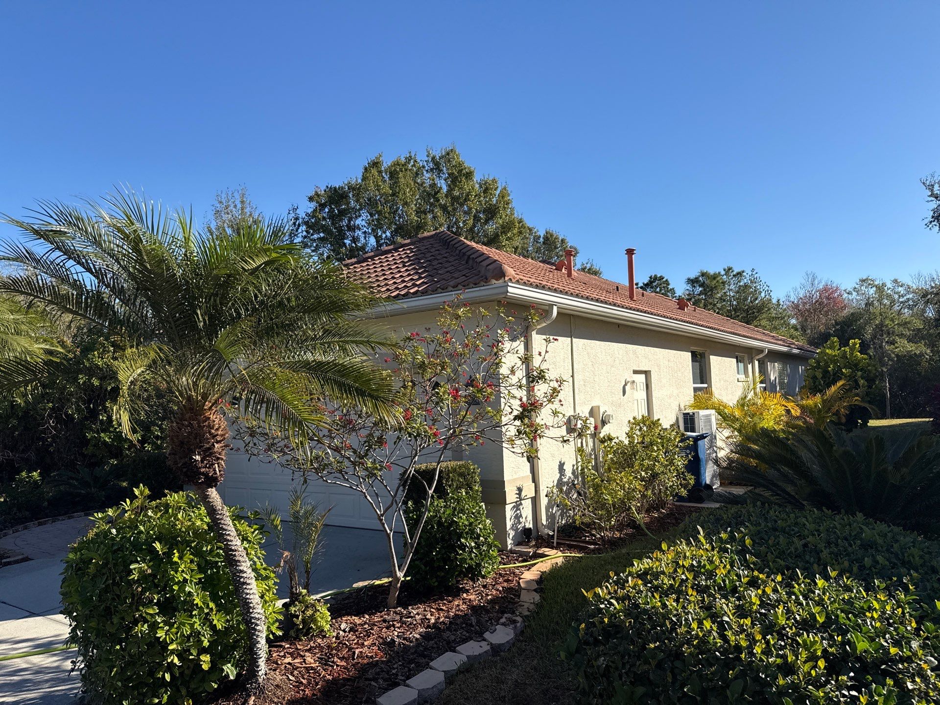 Barrel Tile Roof Cleaning in Tara – Bradenton, FL by Sunshine AquaWash