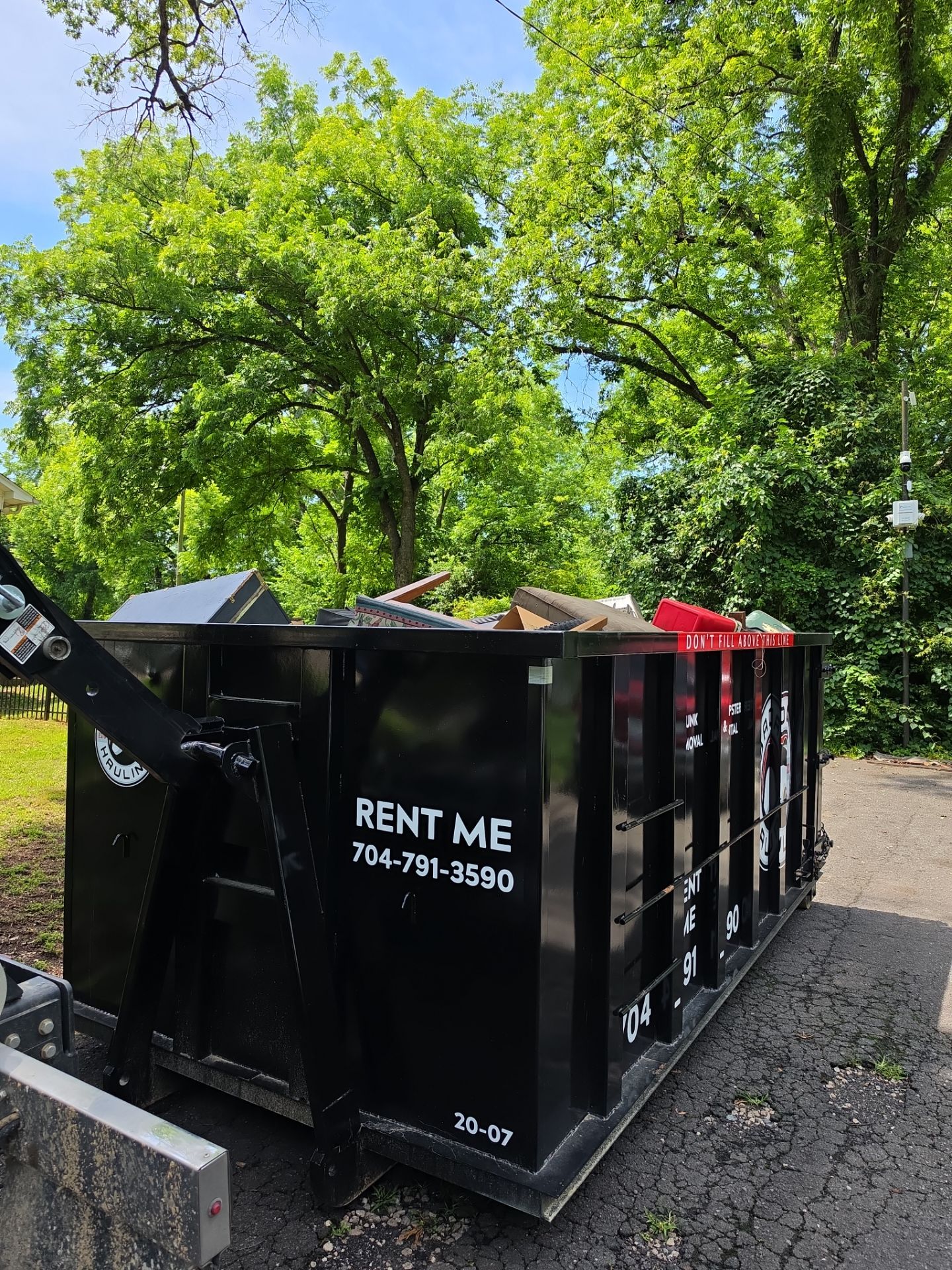 Dumpster Rental Rock Hill by Badger Hauling