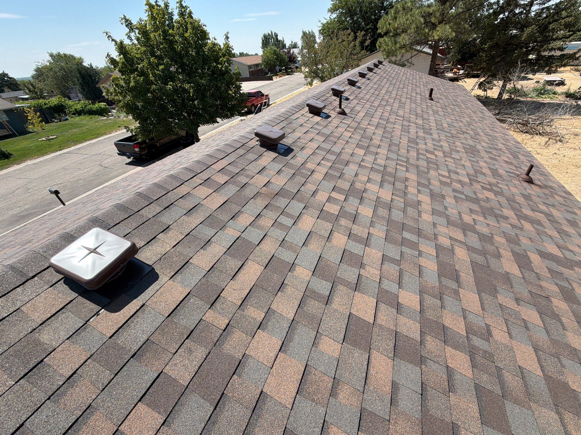 Boise Residential Roof Replacement Featuring Architectural Shingles and Synthetic Underlayment