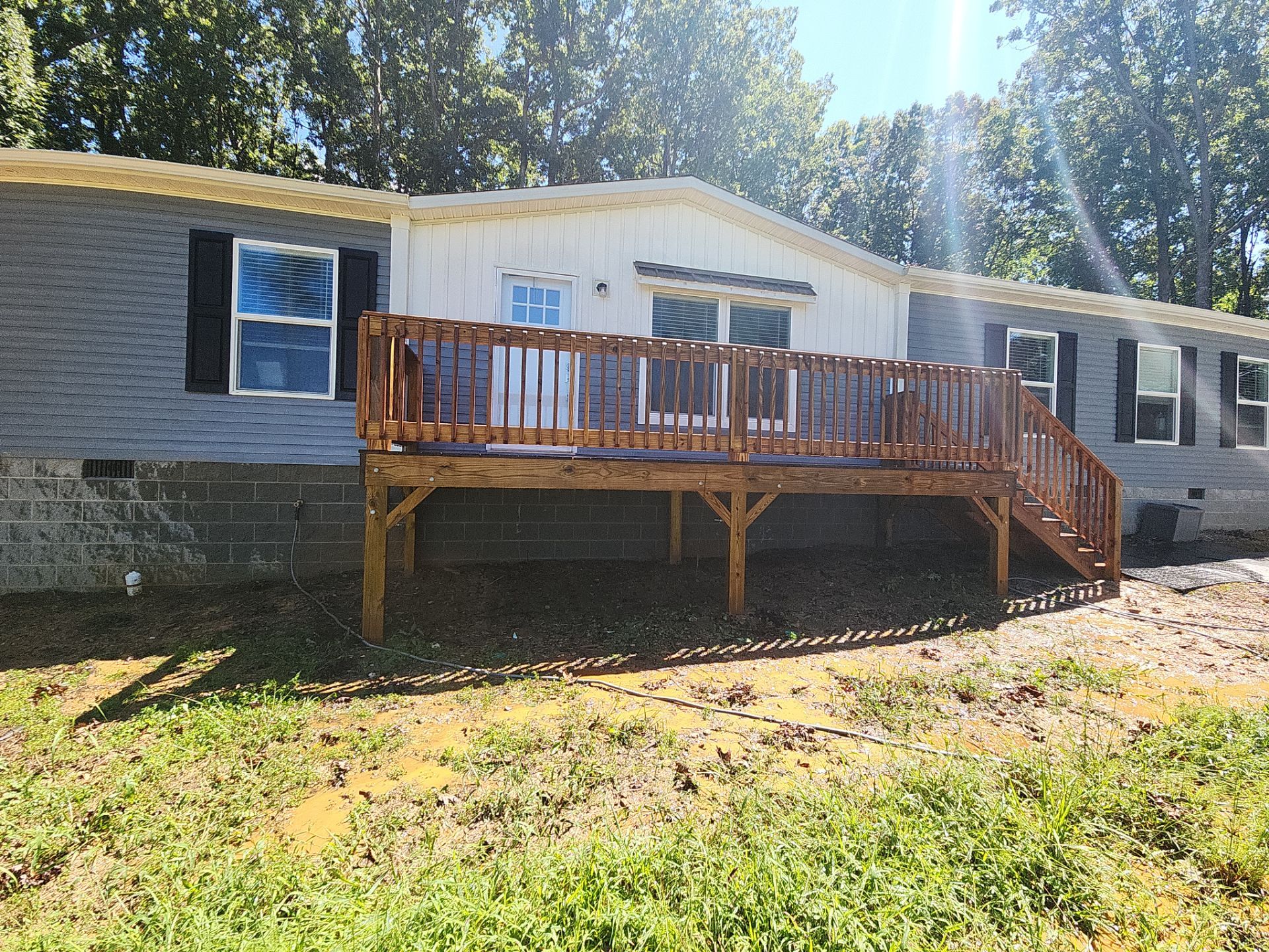 Weathered Deck using Wood Sealant by DuraSeal