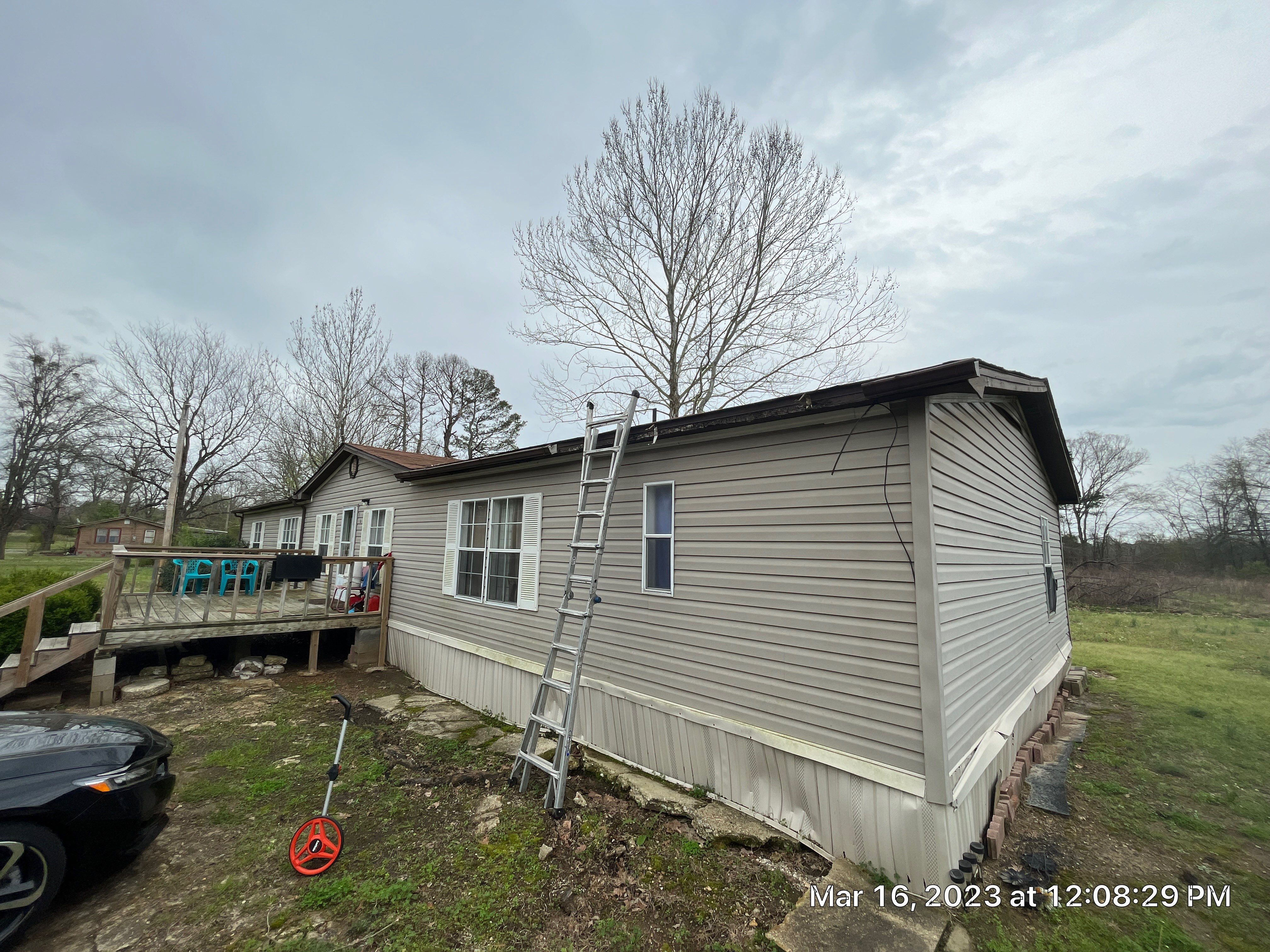 Storm Restoration Reroof: 25 Year 3-Tab Shingle by Hostetler Roofing