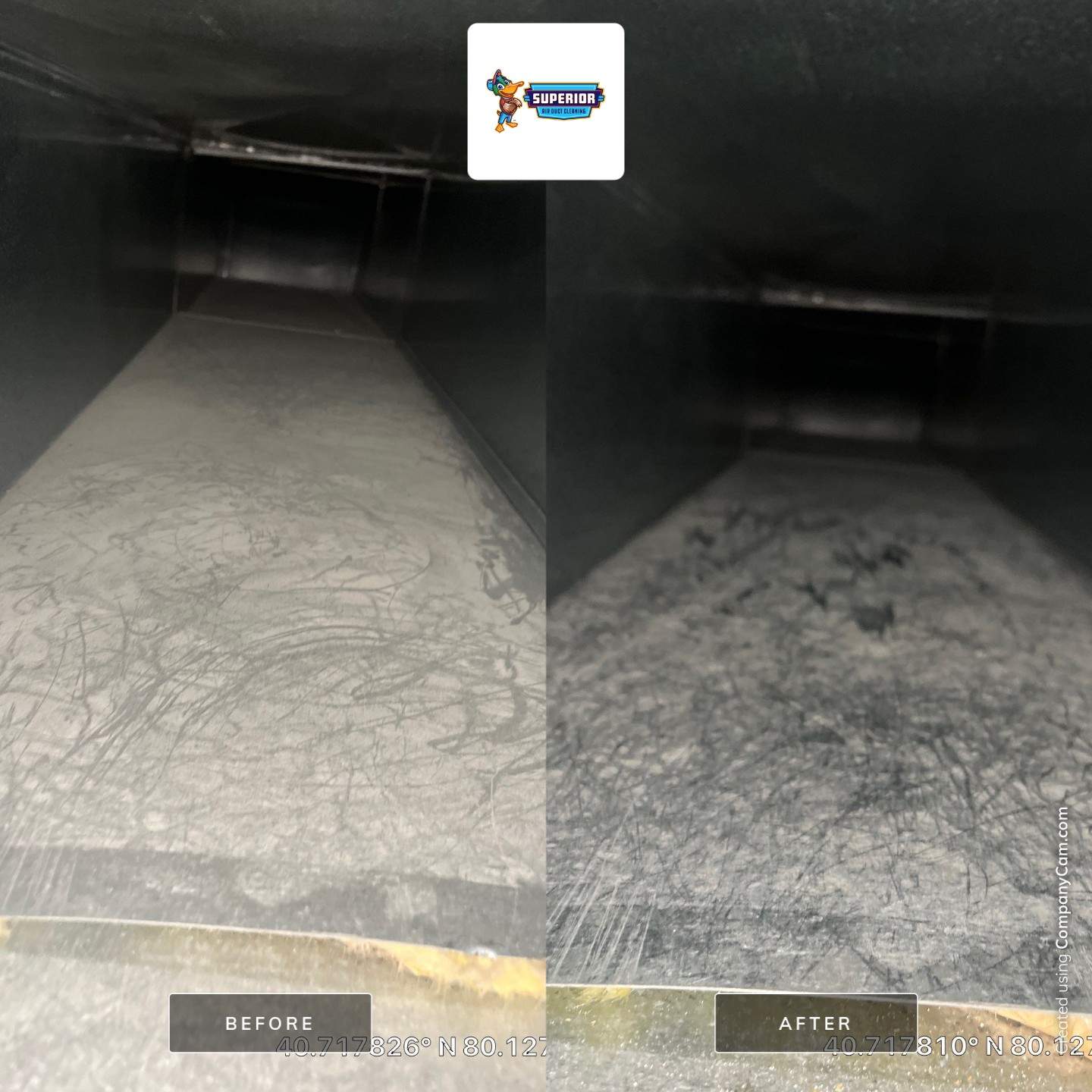 Air Duct & Dryer Vent Cleaning With a Vacuum Truck in Cranberry Twp, PA by Superior Air Duct Cleaning