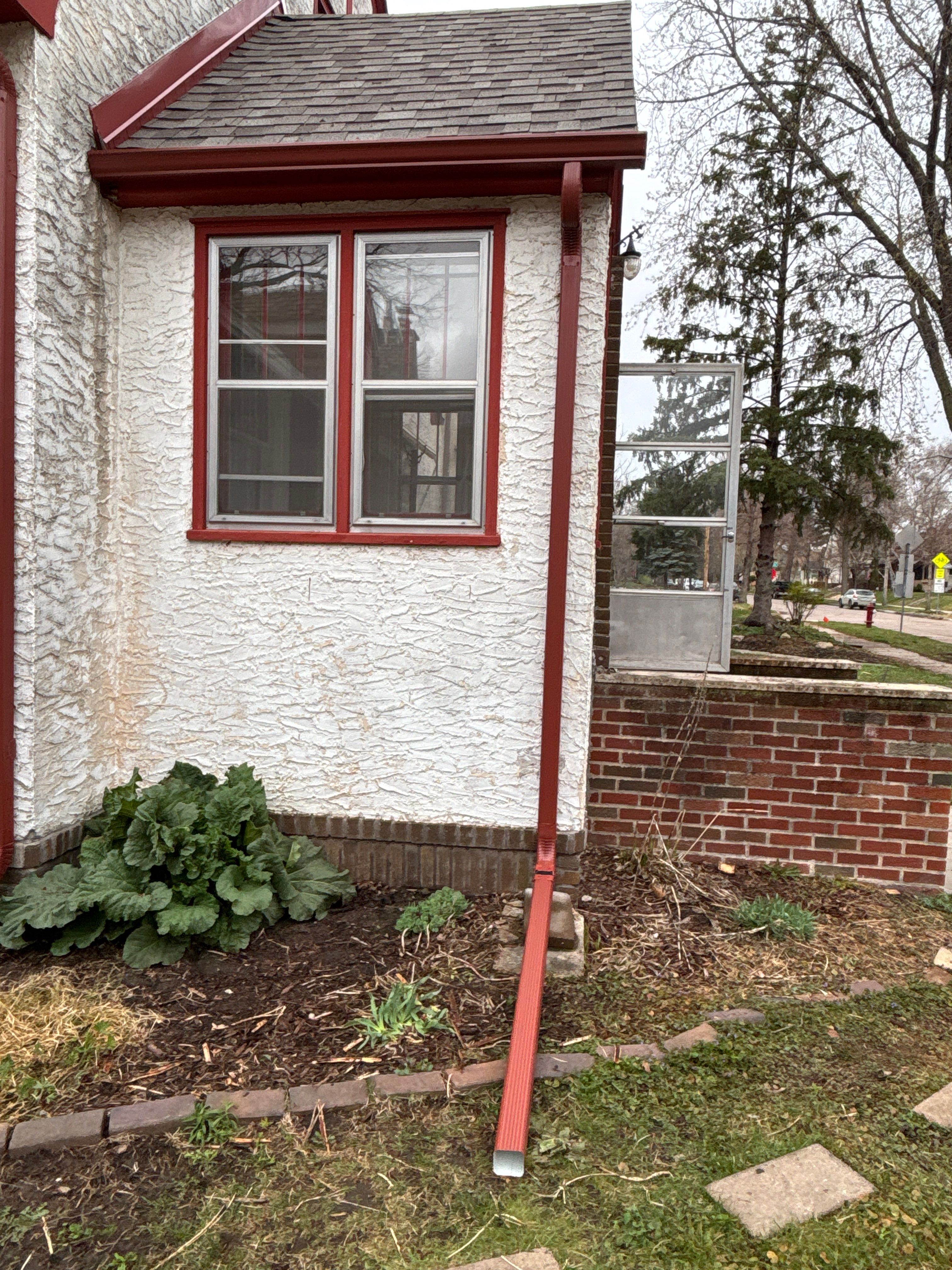 Seamless Gutter Installation in Minneapolis MN | 5” Classic Red Gutters by Next Level Seamless Gutters / Exteriors Inc.