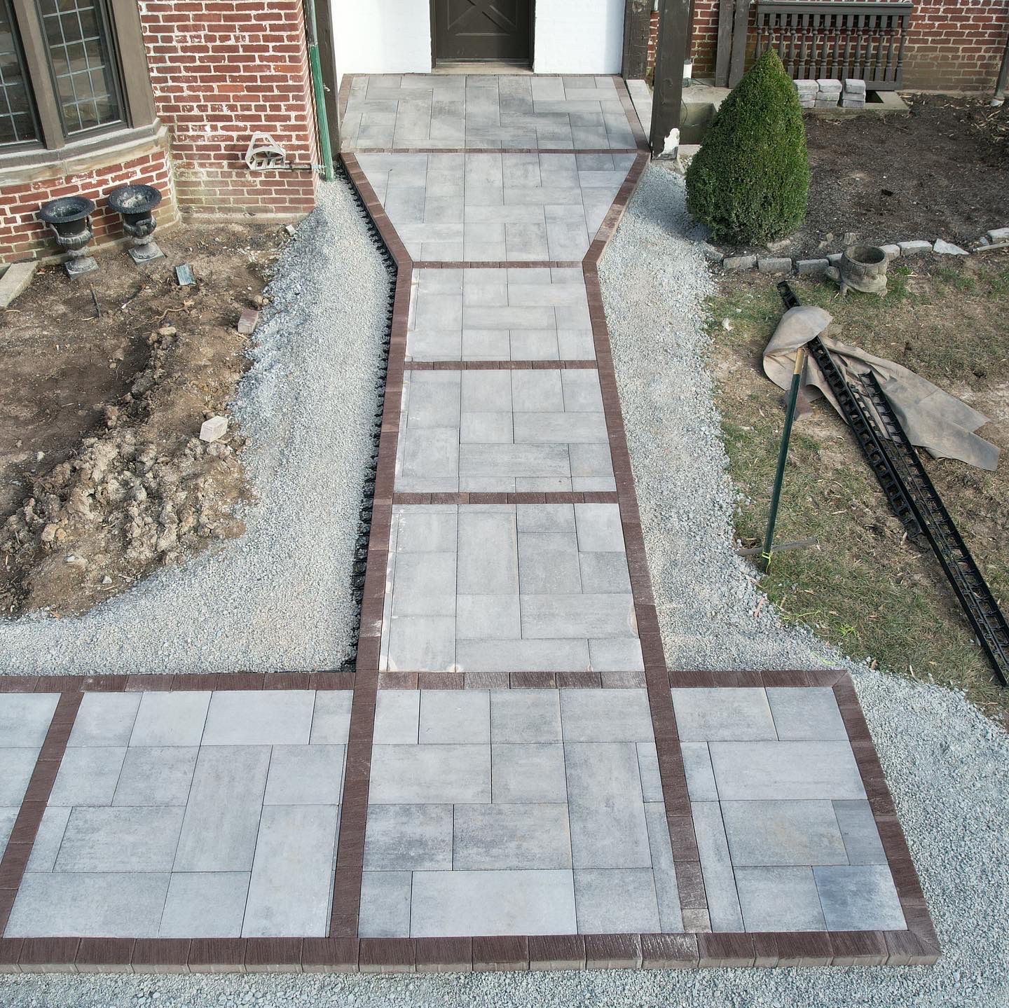 Hardscape Design & Install using Unilock Products by Reisenberg’s Lawn & Landscape, LLC