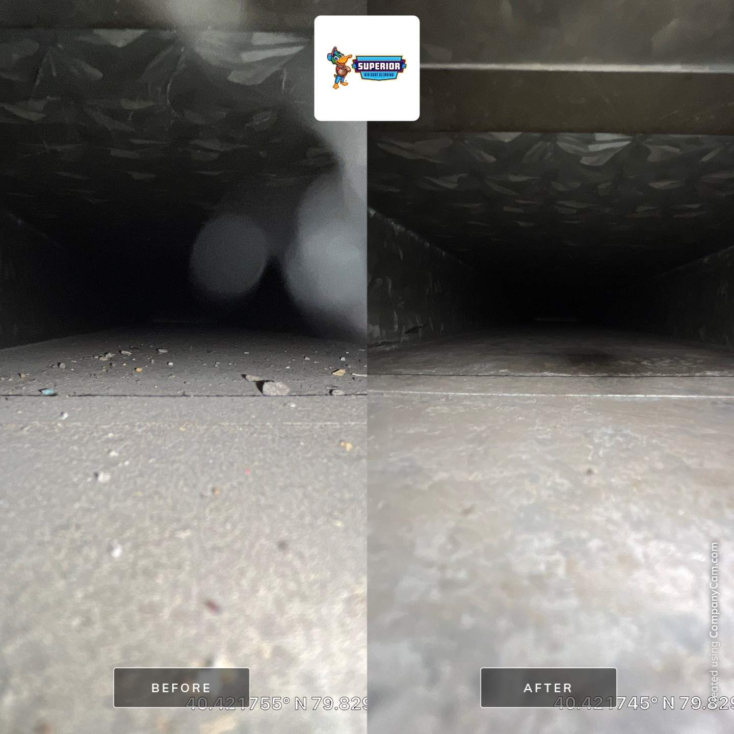 Air Duct Cleaning With a Vacuum Truck in Turtle Creek, PA by Superior Air Duct Cleaning