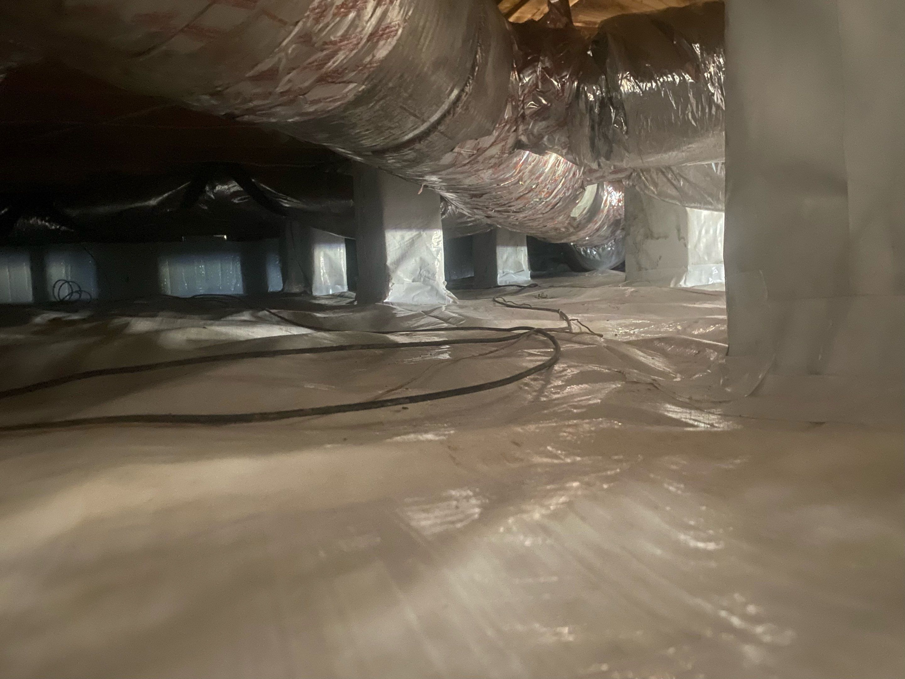 Impact Choice Encapsulation using YCS Pro Cleaner by Impact Crawlspace