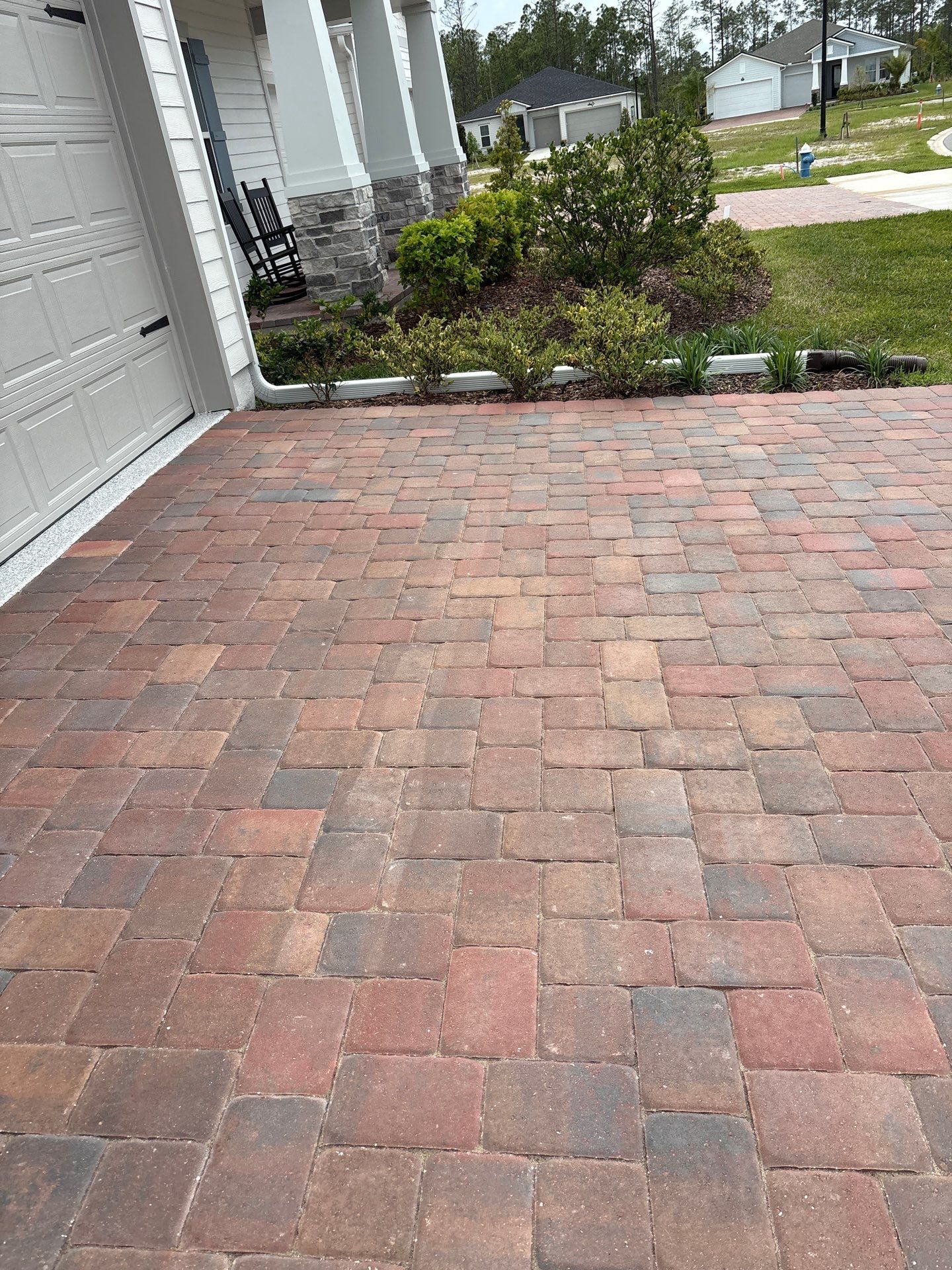 Pavers using Concrete Sealant and PolySand by DuraSeal