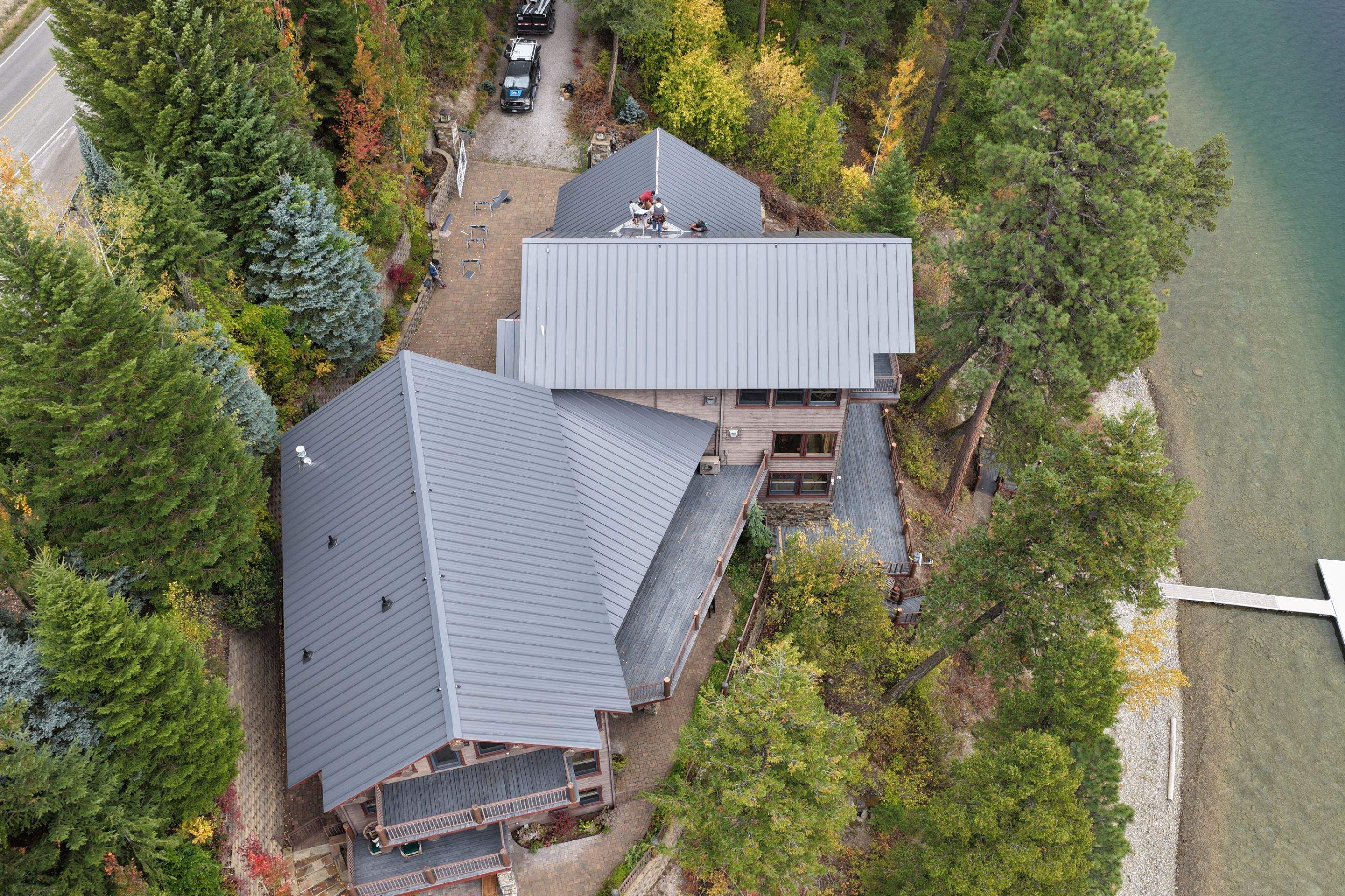 16" Mechanical - Dark Gray  by Montana Roofing Solutions