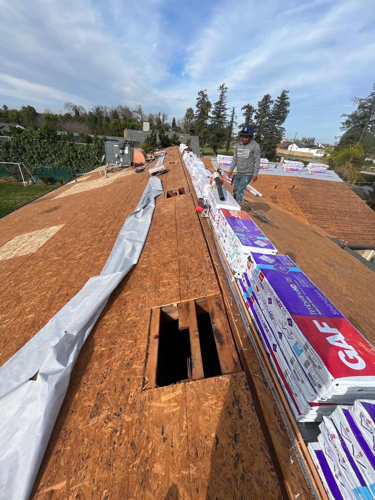 Roofing Installation + Solar Panel Handling + HVAC Corrections by Grandmark Service Company