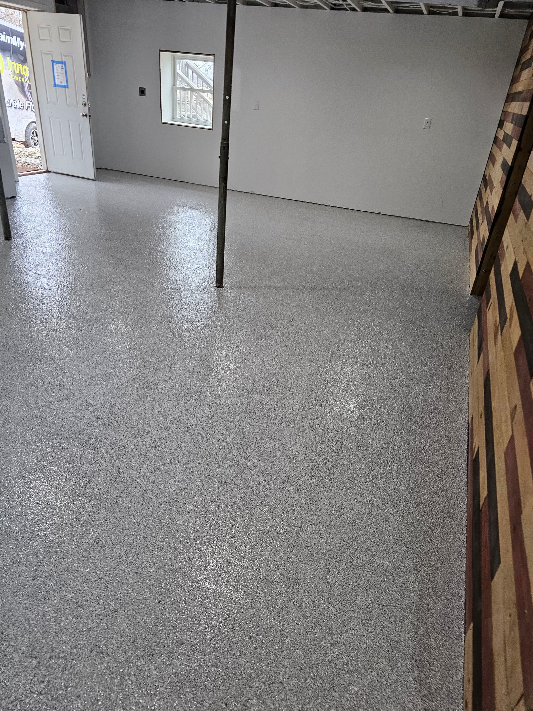 Basement Floor Coating in Dowagiac, MI! by Innovative Spaces / Innovative Concrete Coatings