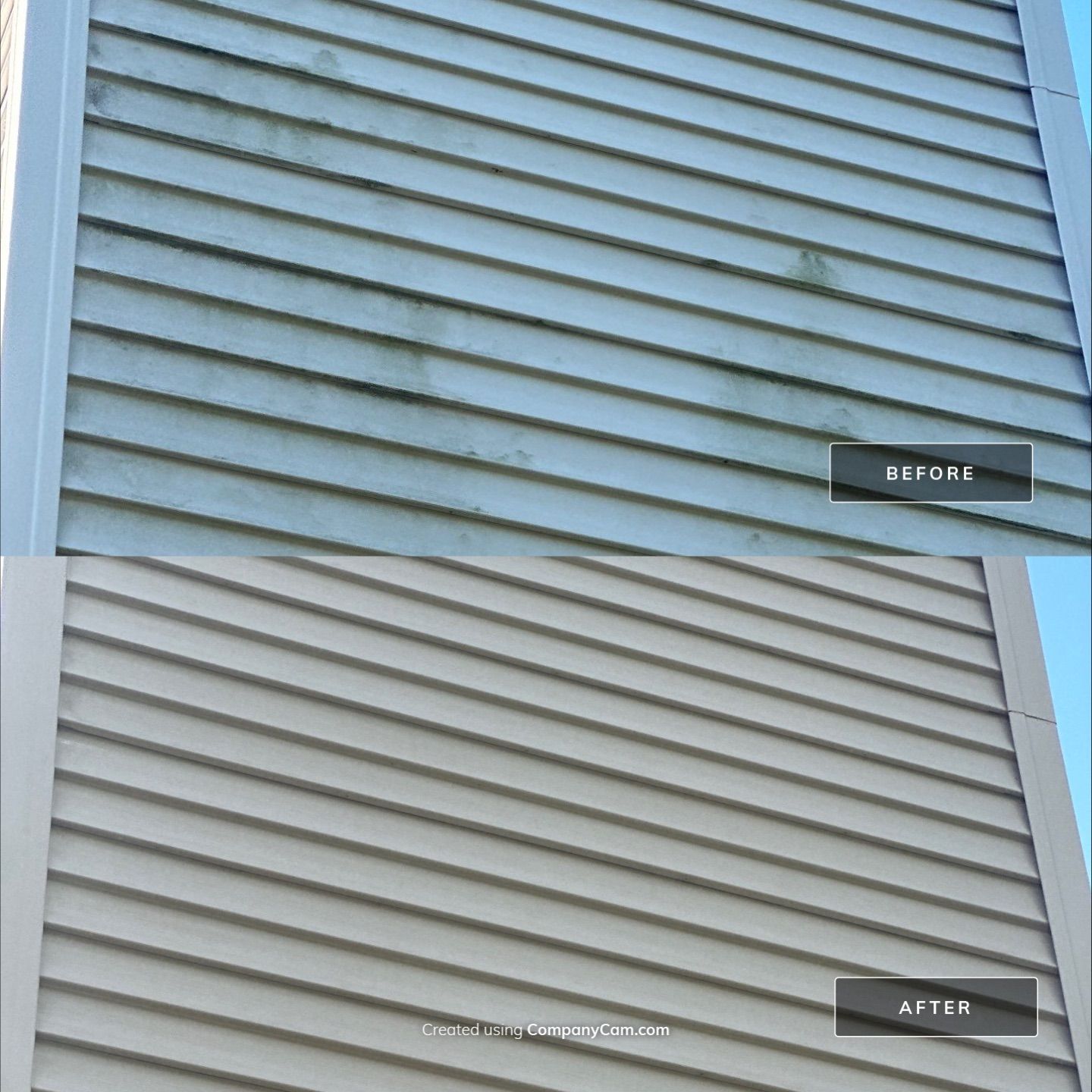 Project in Algonquin by Simmons Power & Soft Washing