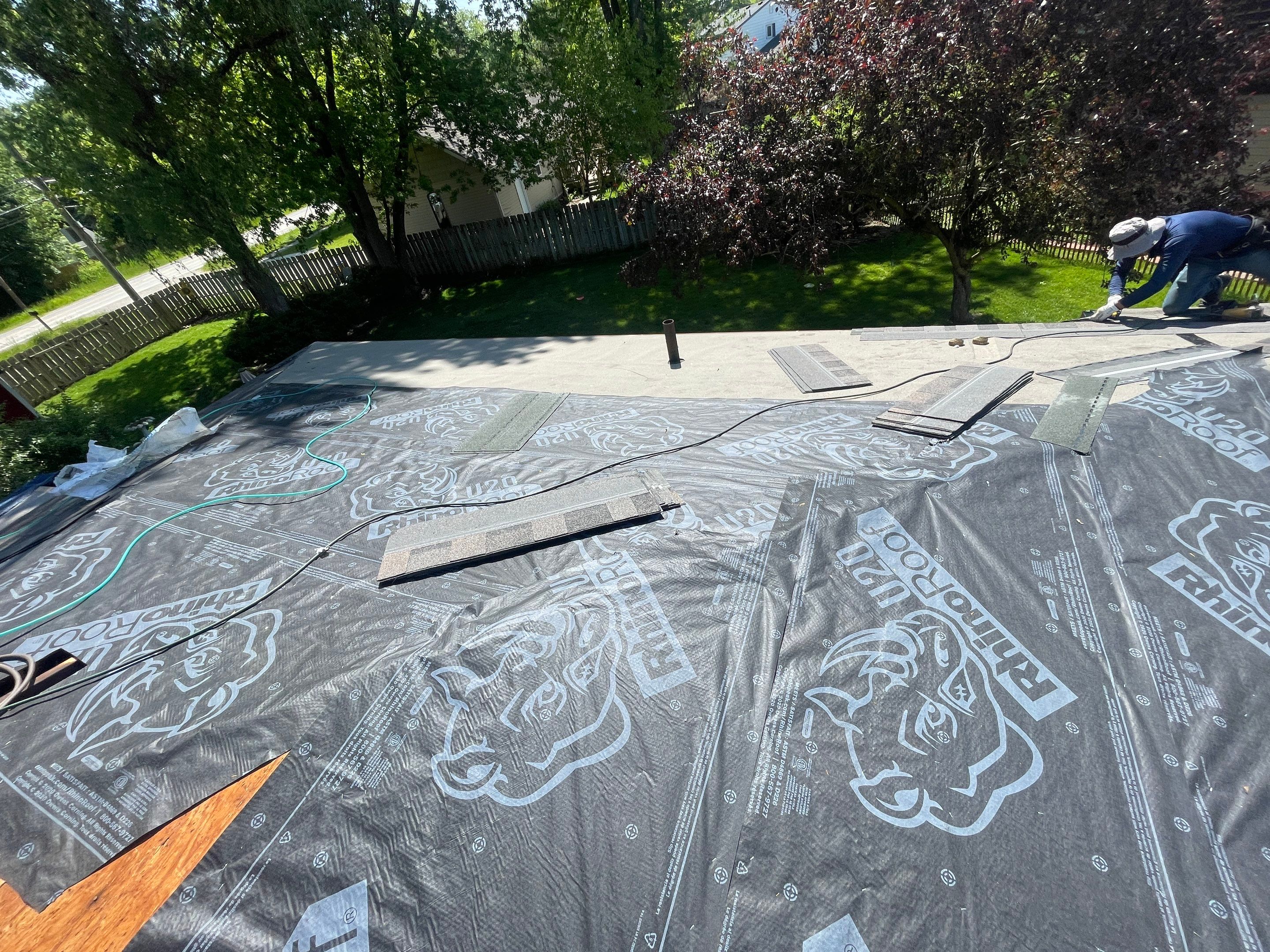 Residential Roofing Installation using IKO DYNASTY DRIFTSHAKE by JNR Roofing LLC