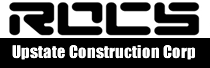 Logo for ROCS Upstate Construction 