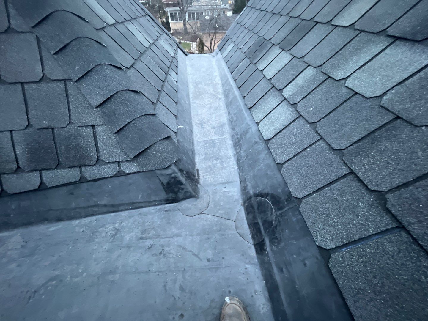 Slate Roof Removal using Atlas Storm Master Slate by Total Exteriors