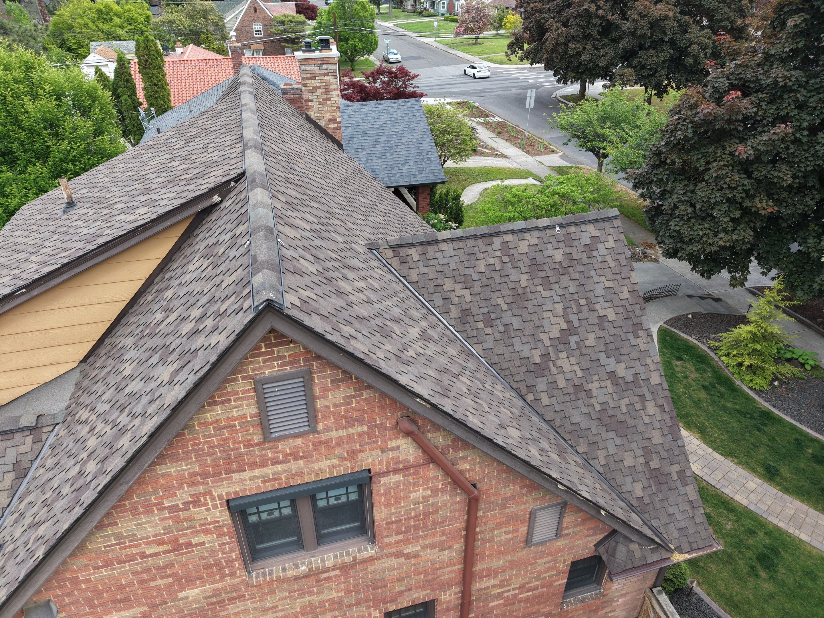 Complete Residential Roof Replacement and Shingle Installation in Spokane by Alpine Roofing