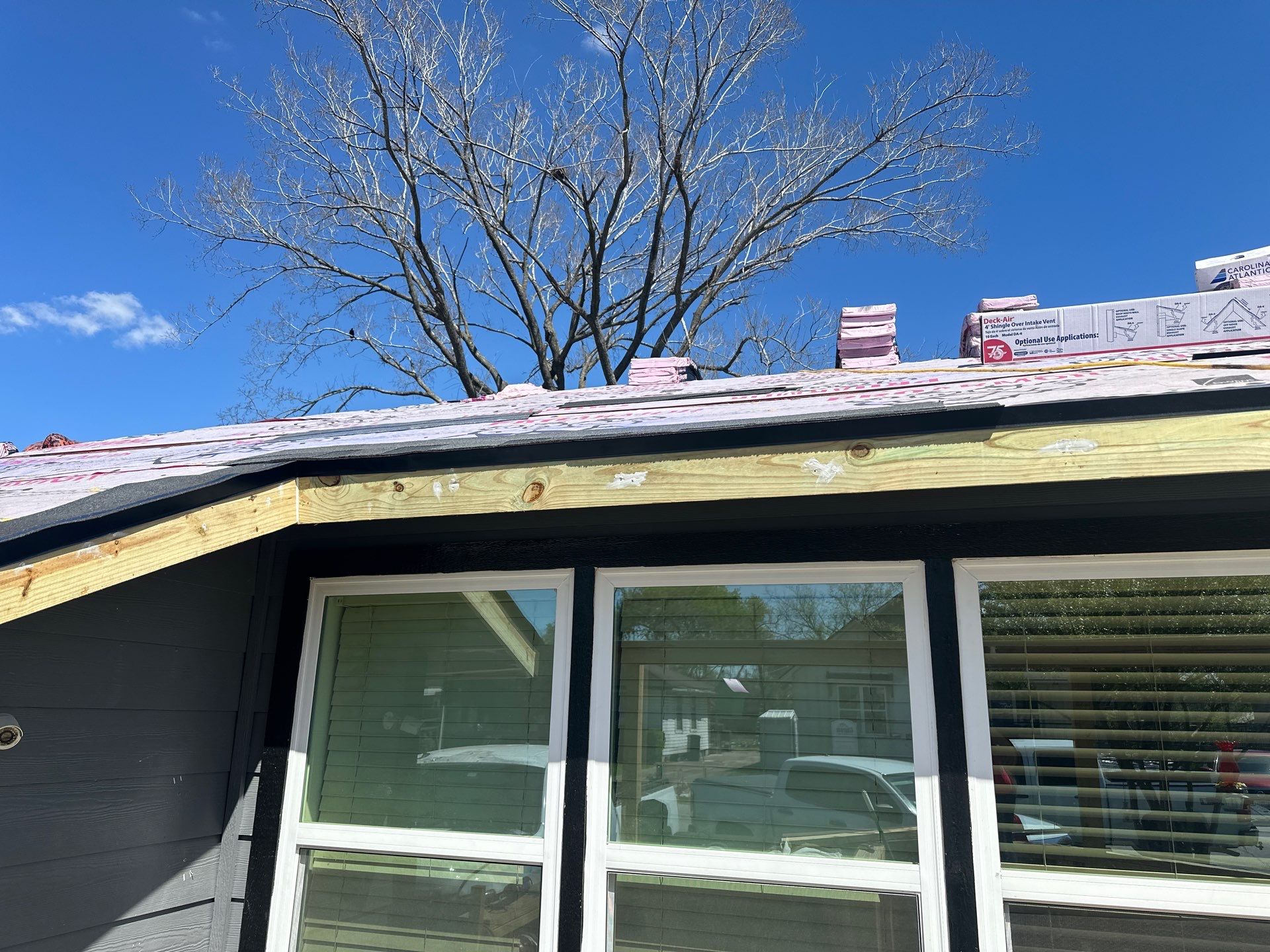 Project in Houston by Motion Roofing