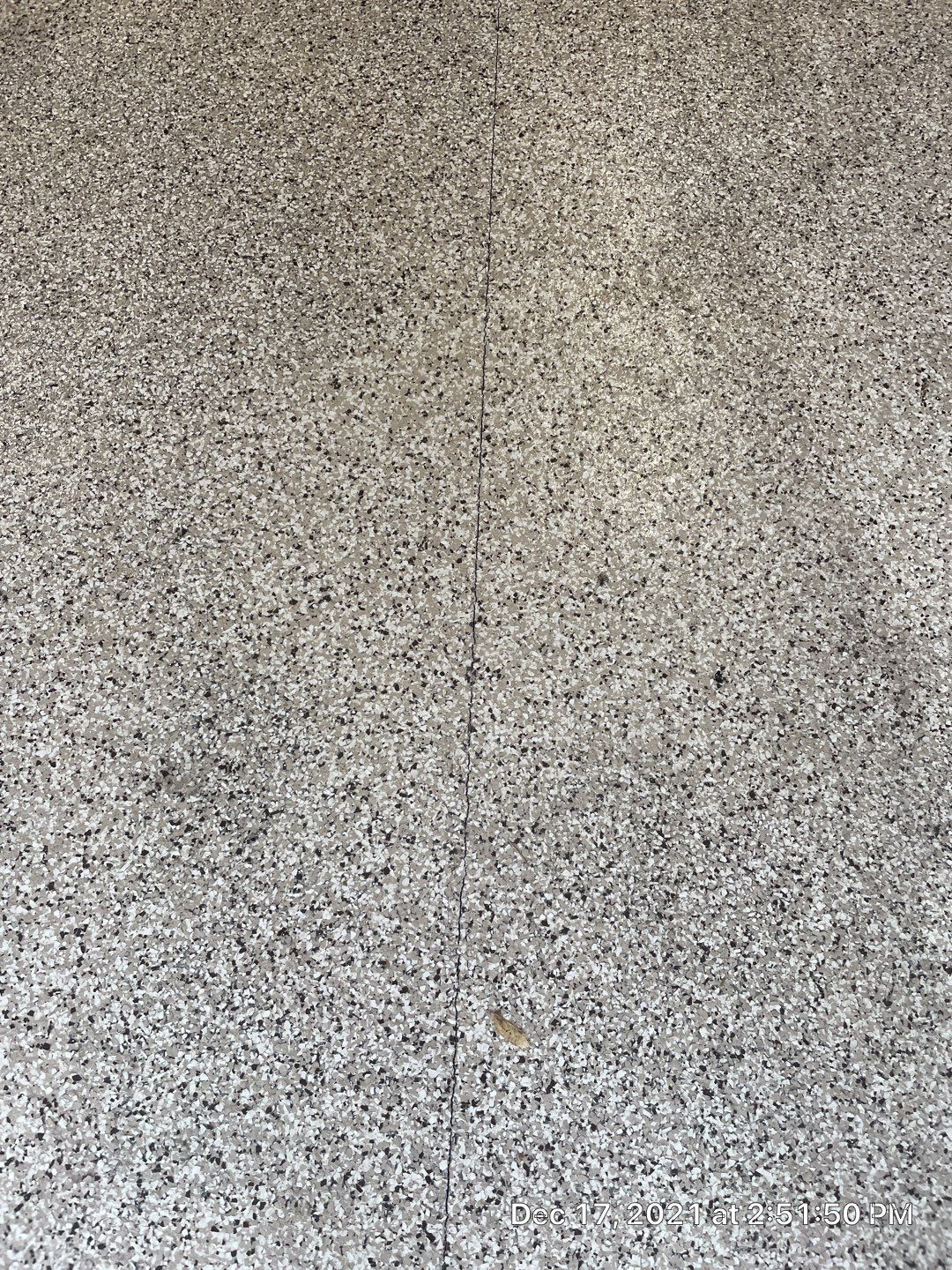 Garage Transformation using Sandstone by Croc Coatings, LLC