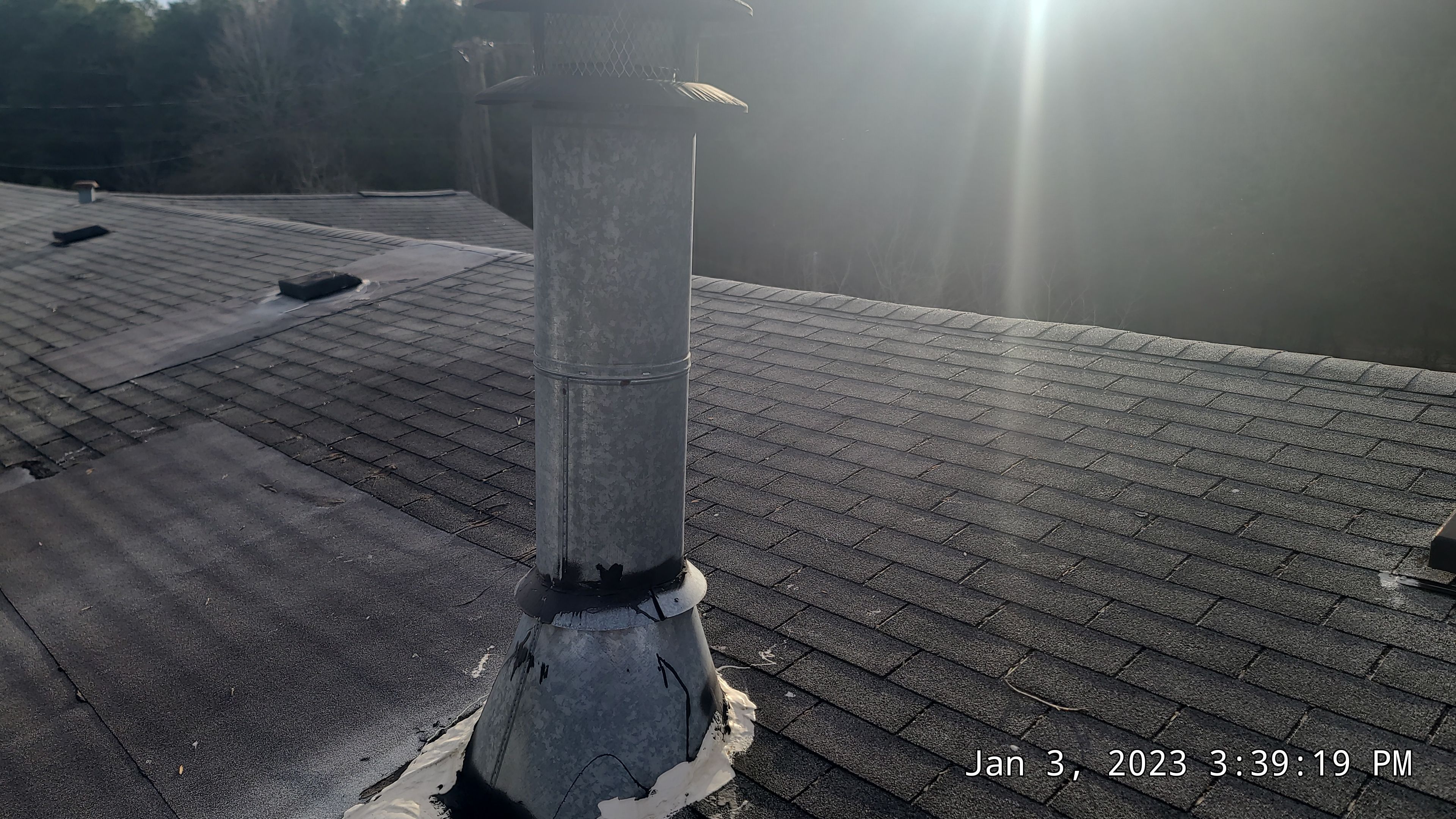Residential Roofing Installation using 29 gauge metal by Hostetler Roofing