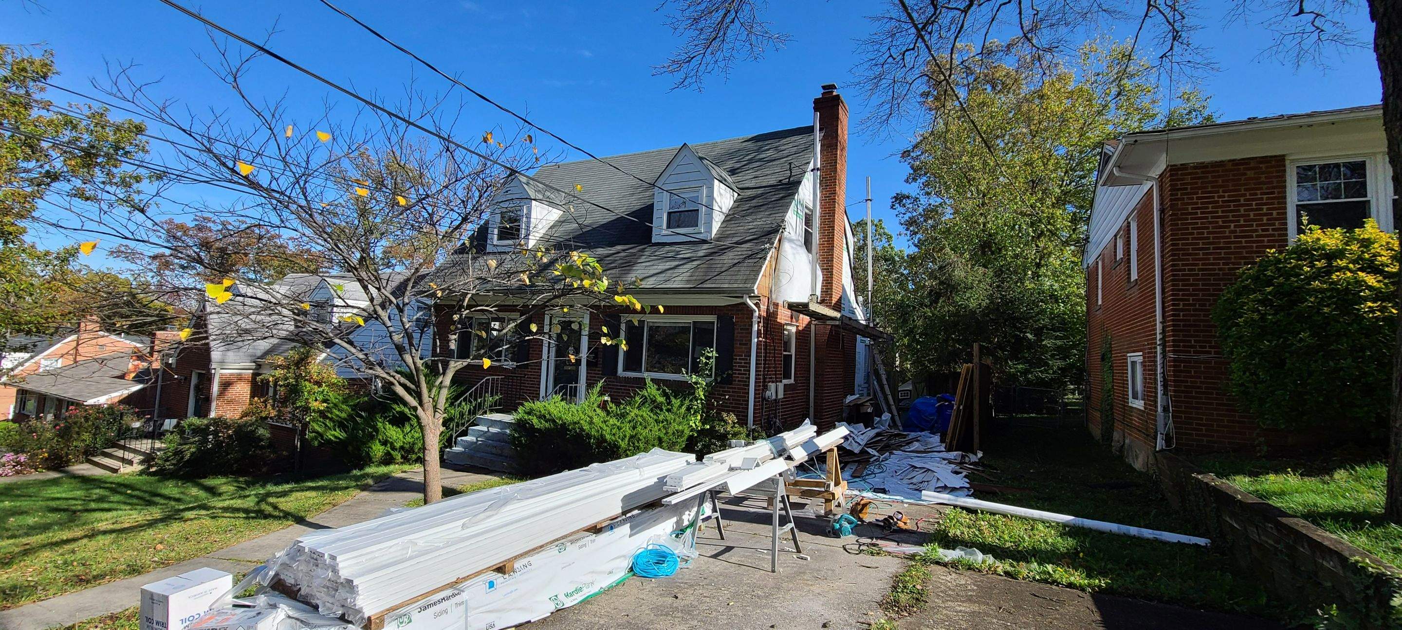 Siding Installation using James Hardie Siding and Trim by Window Depot of Annapolis