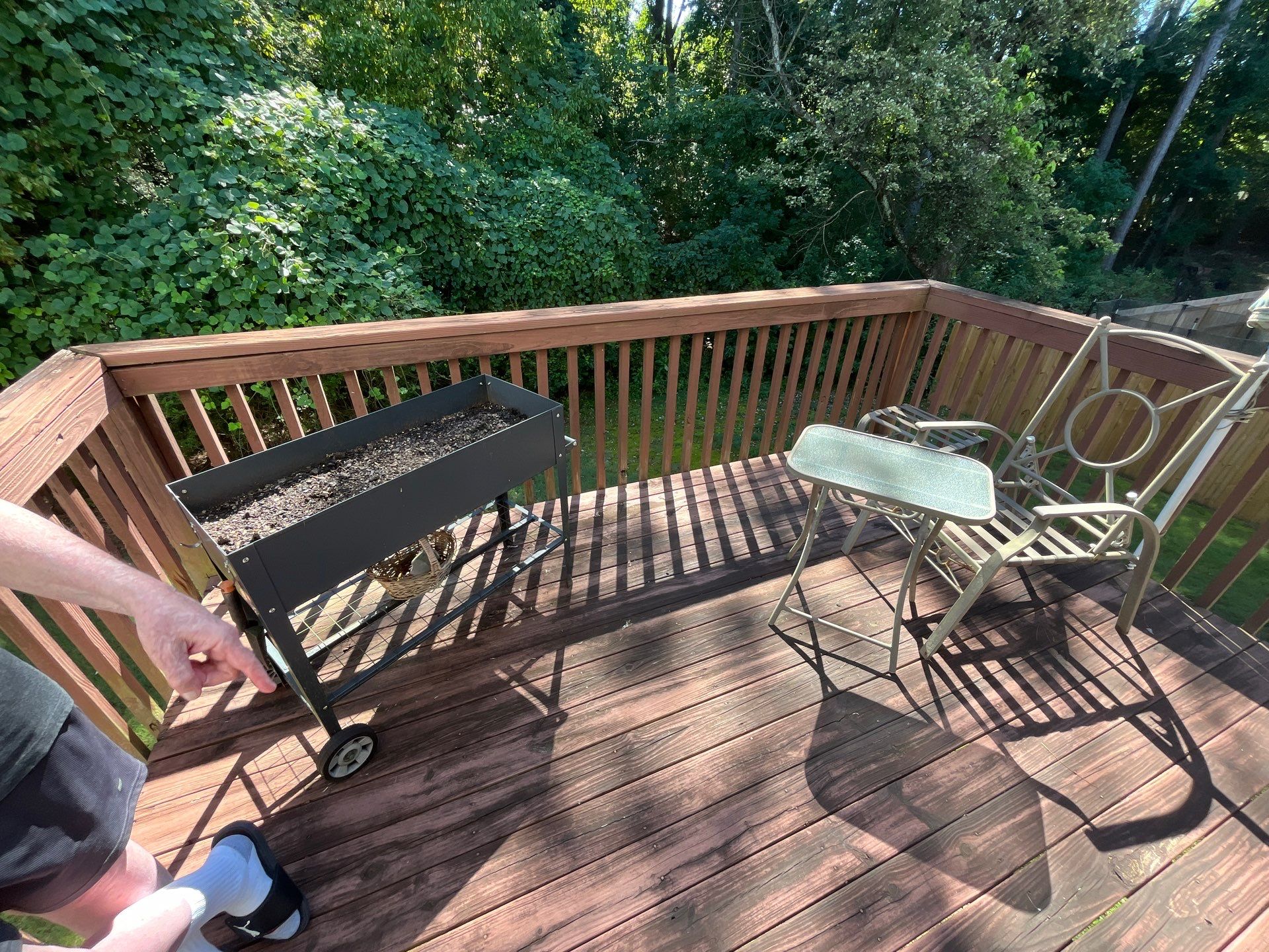 Wood Deck Build in Duluth, GA by Nelson Exteriors