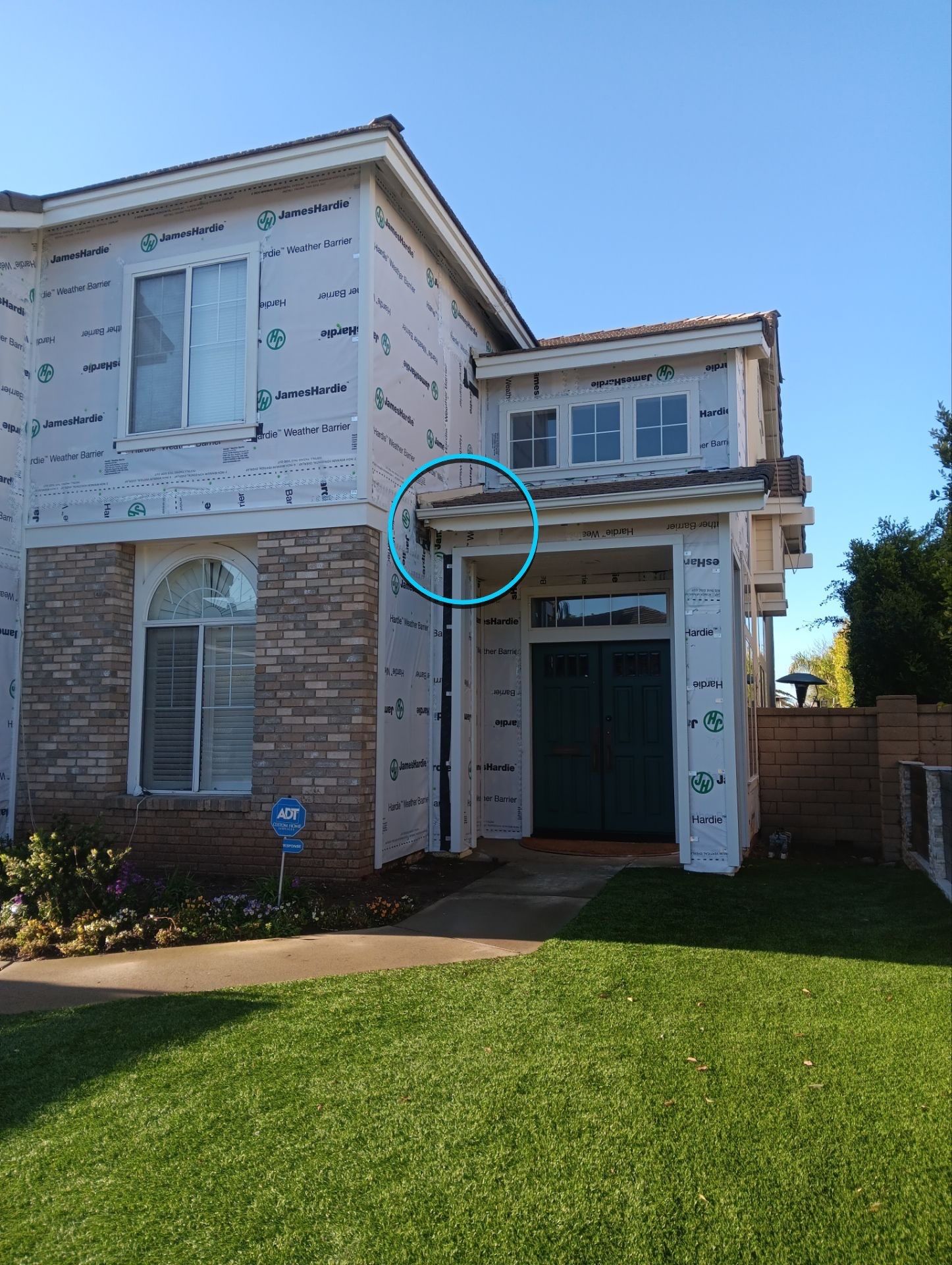 Project in Los Angeles by New Era Siding Inc 