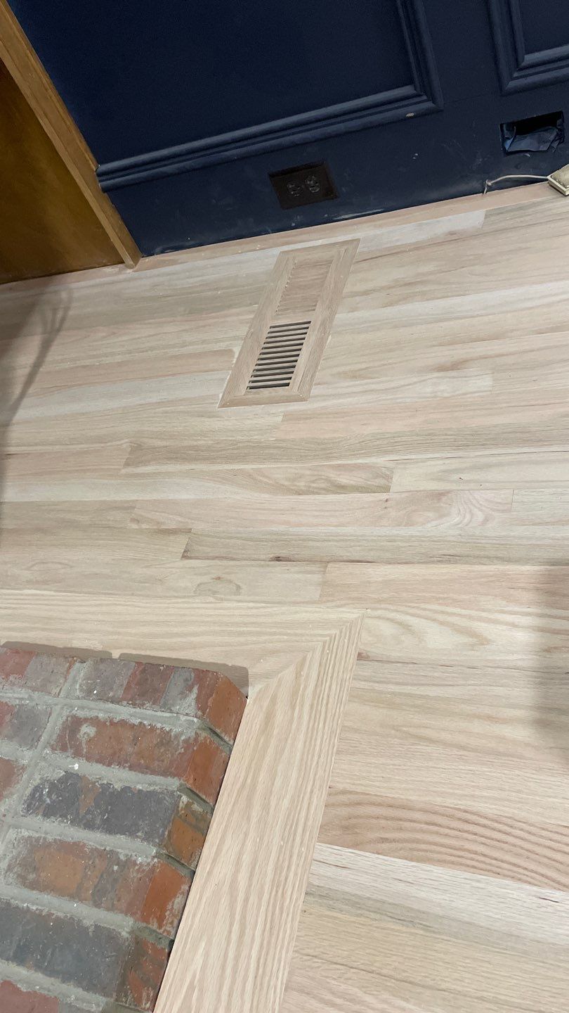 New 2.25" solid red oak by Footprints Floors of East Atlanta