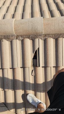 Concrete Tile Roof Repair using Concrete Roof Tile