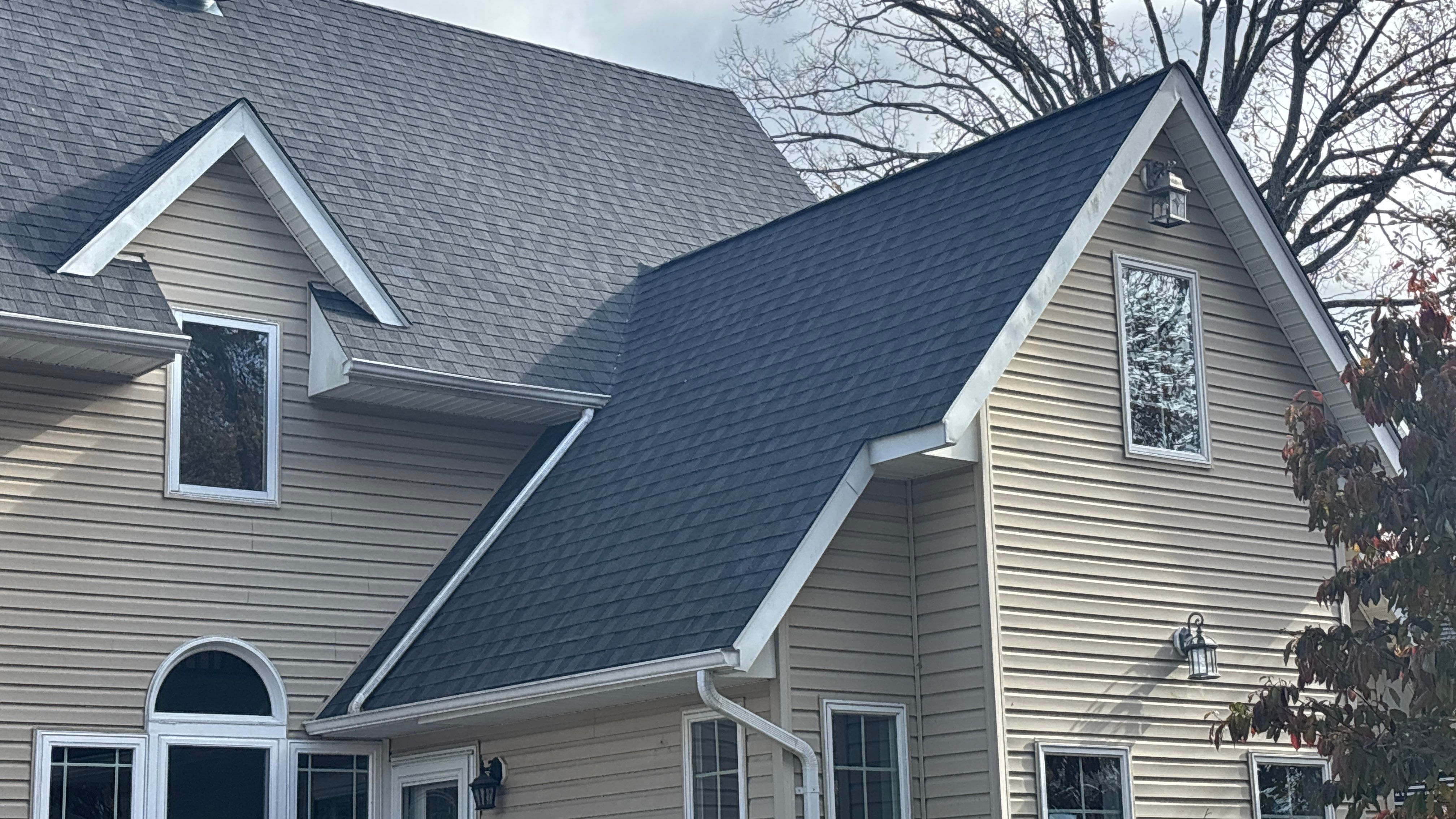 High pitched roof!? No problem! by Maven Roofing & Exteriors LLC