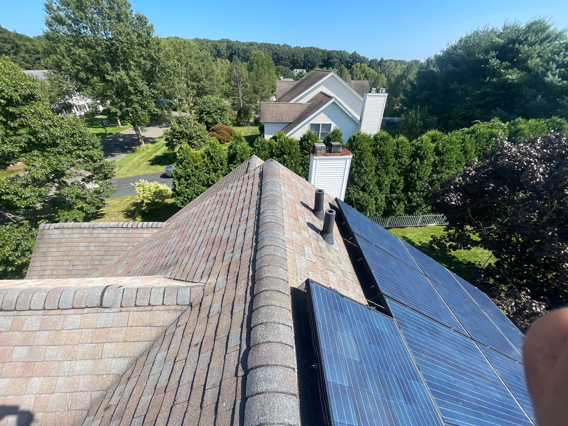 Residential Roofing Installation using Owens Corning TruDefinition Duration AR - Driftwood by A Plus Exterior